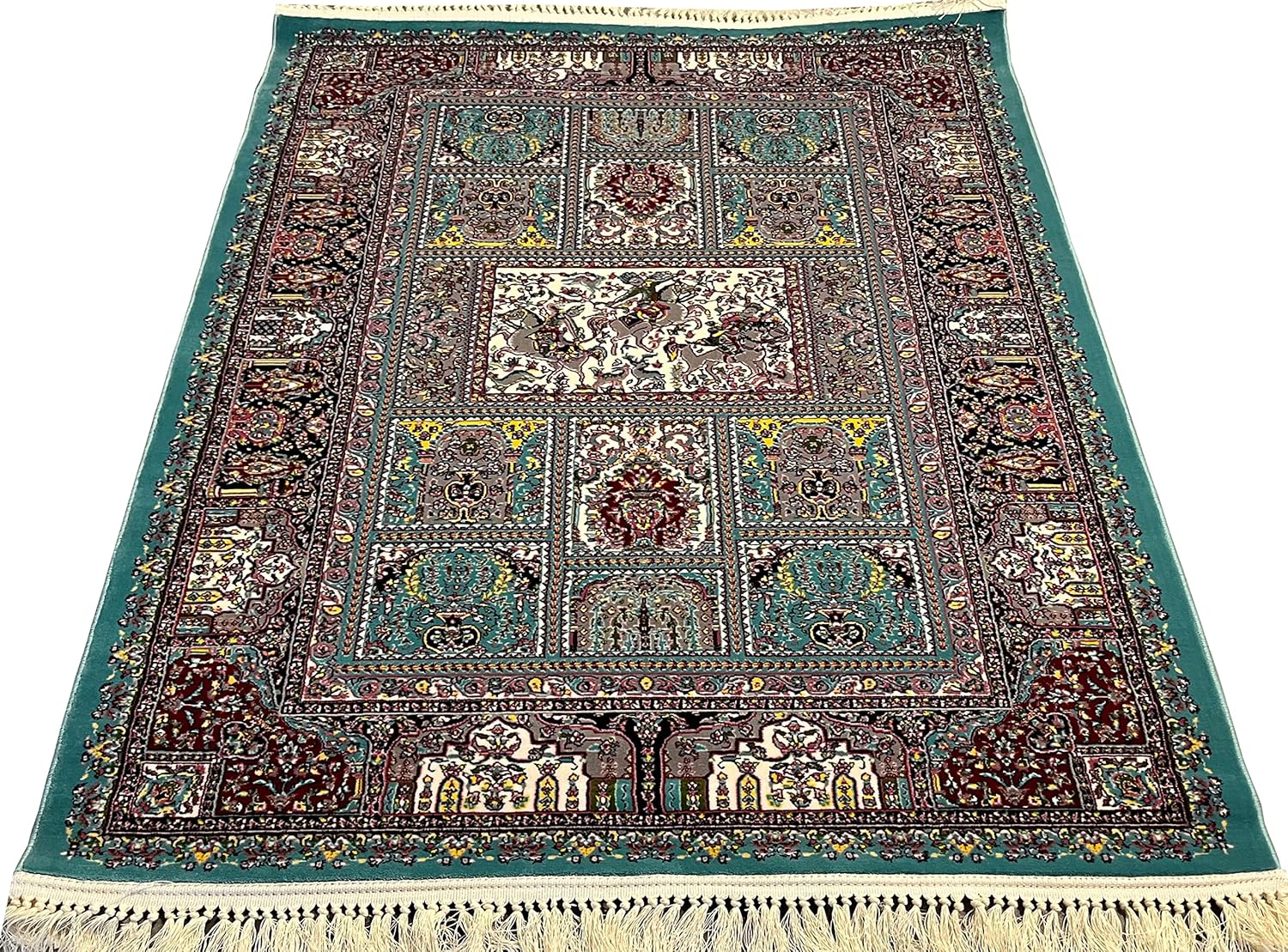 Premium Persian Irani Silk Carpet