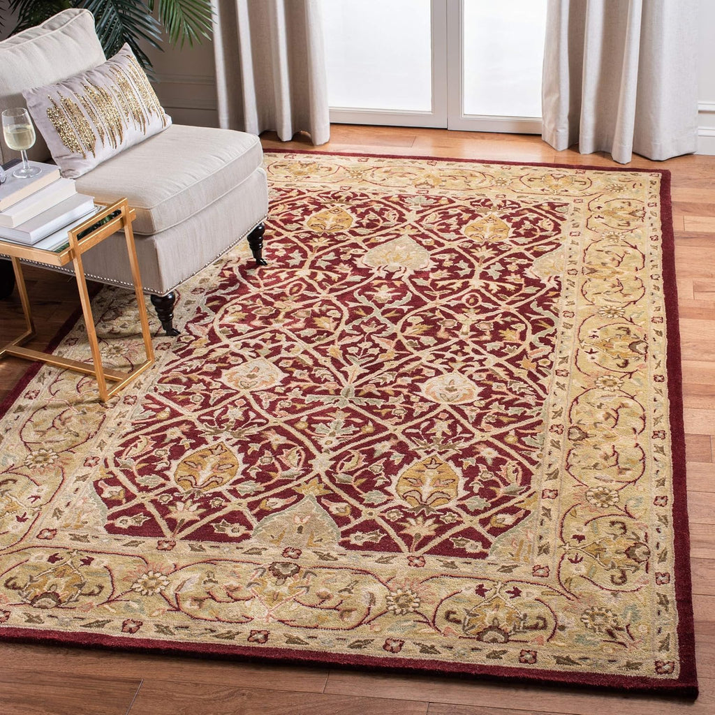 Ornate Border Persian Carpet & Rug