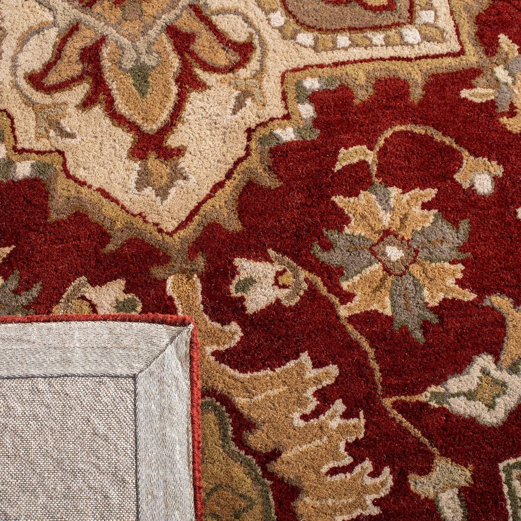 Red Heriz Persian Carpet