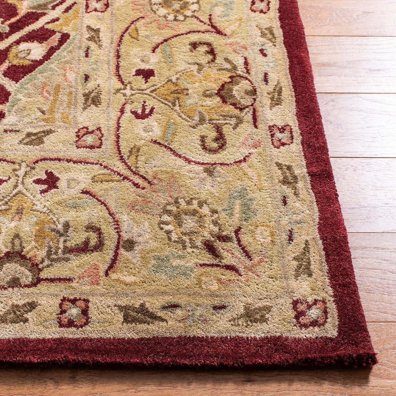 Persian Floral Wool Rug