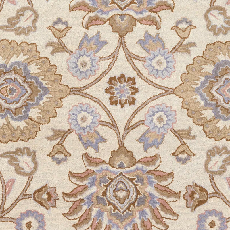 Hand-Tufted Wool Floral Area Rug