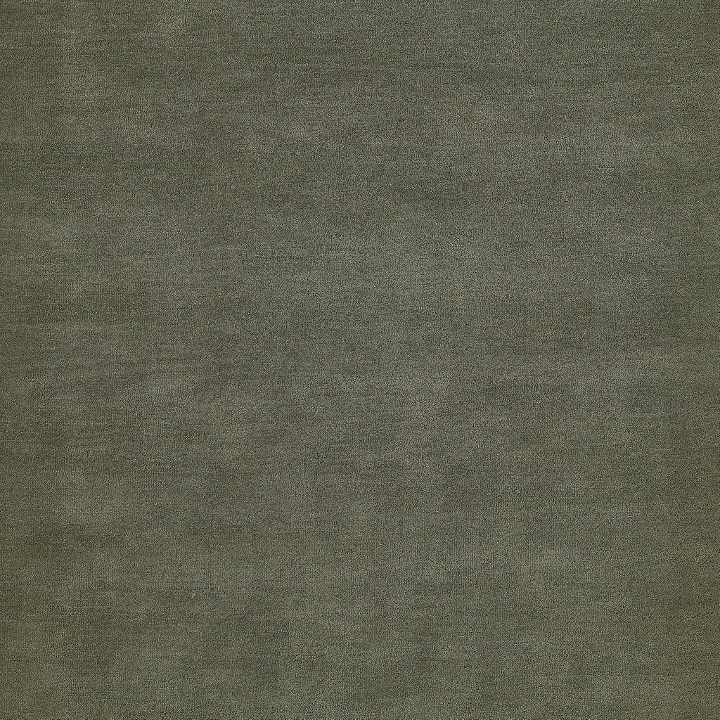 Elegant olive green center design Rug