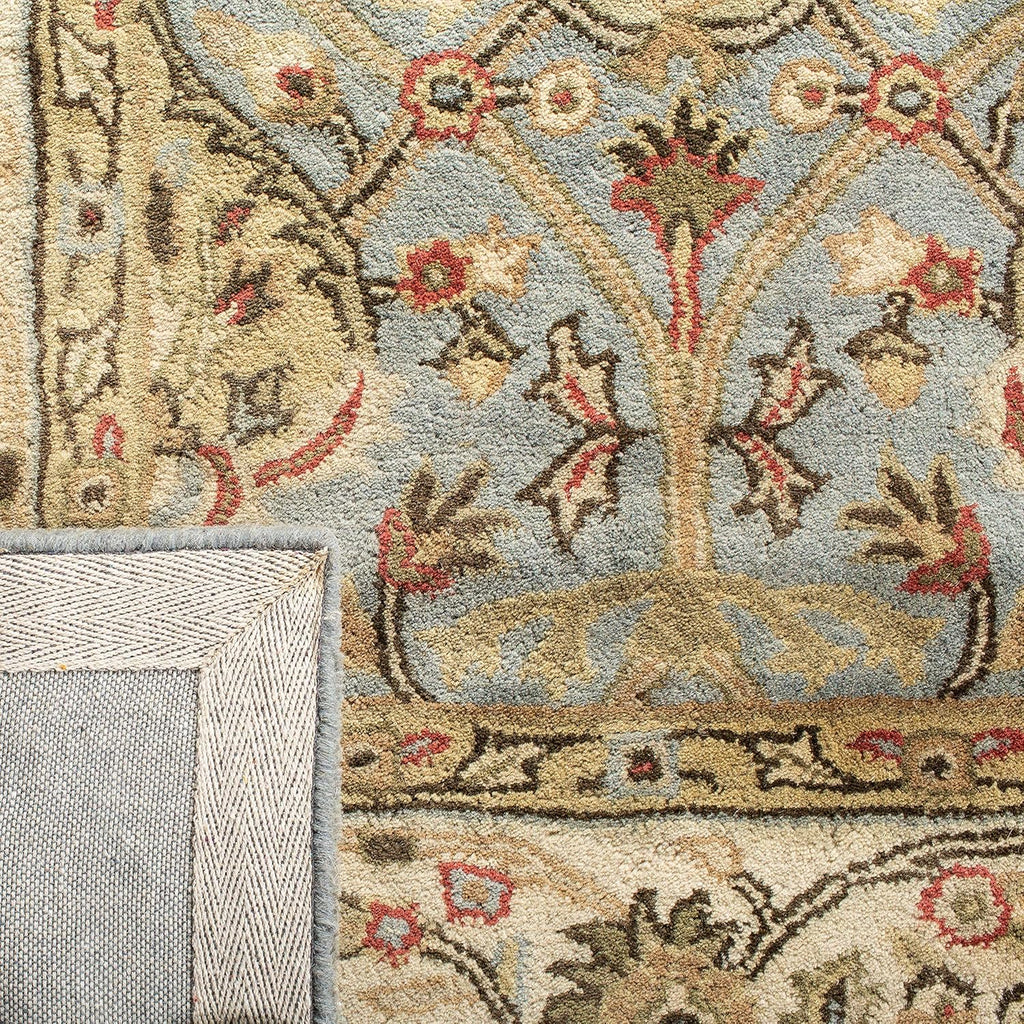 Grey Persian Border Carpet & Rug