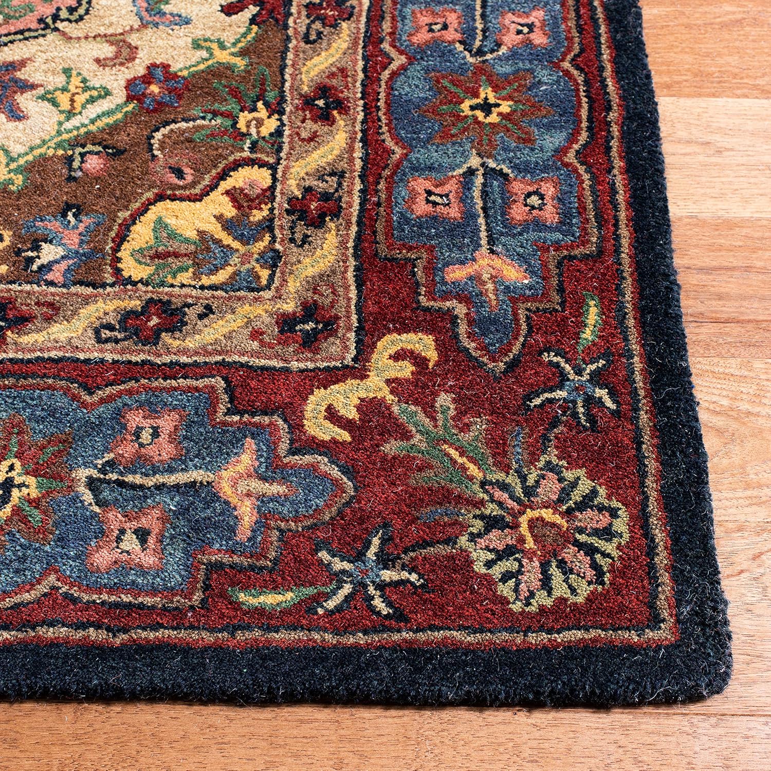 Persian Floral Wool Rug