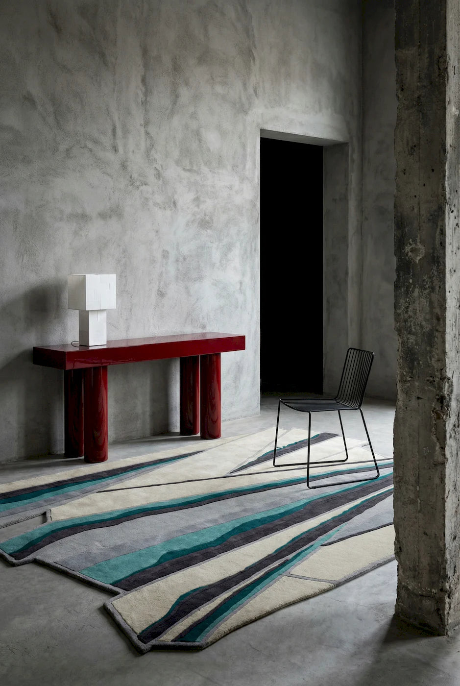 Fractale Atelier Hand-Tufted Rug