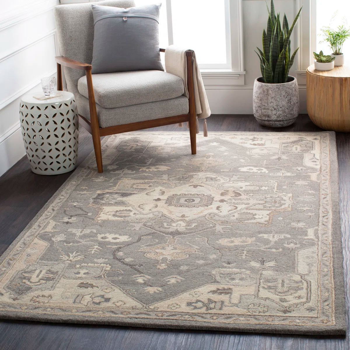 Timeless Medallion Wool Rug