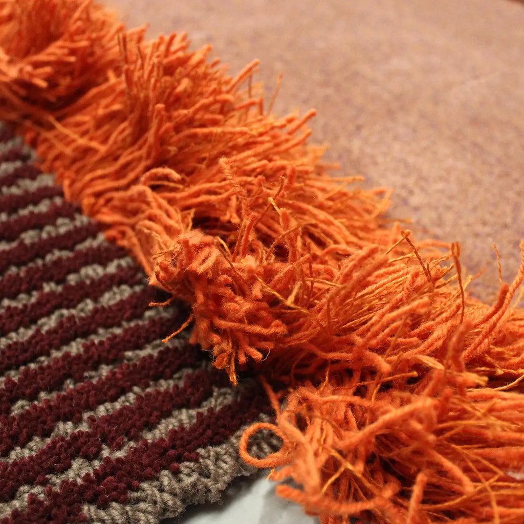 Irregular Terra Forma Modern Sculptural Carpet Design