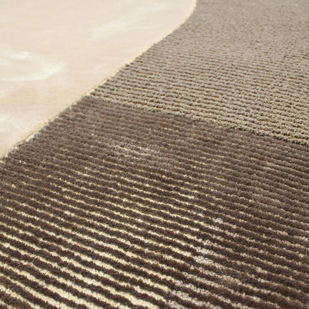 . Irregular Modernist Panel Rug