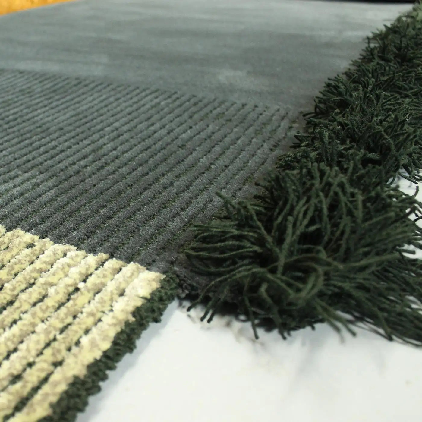 Irregular Geometric Handmade Tufted Carpet
