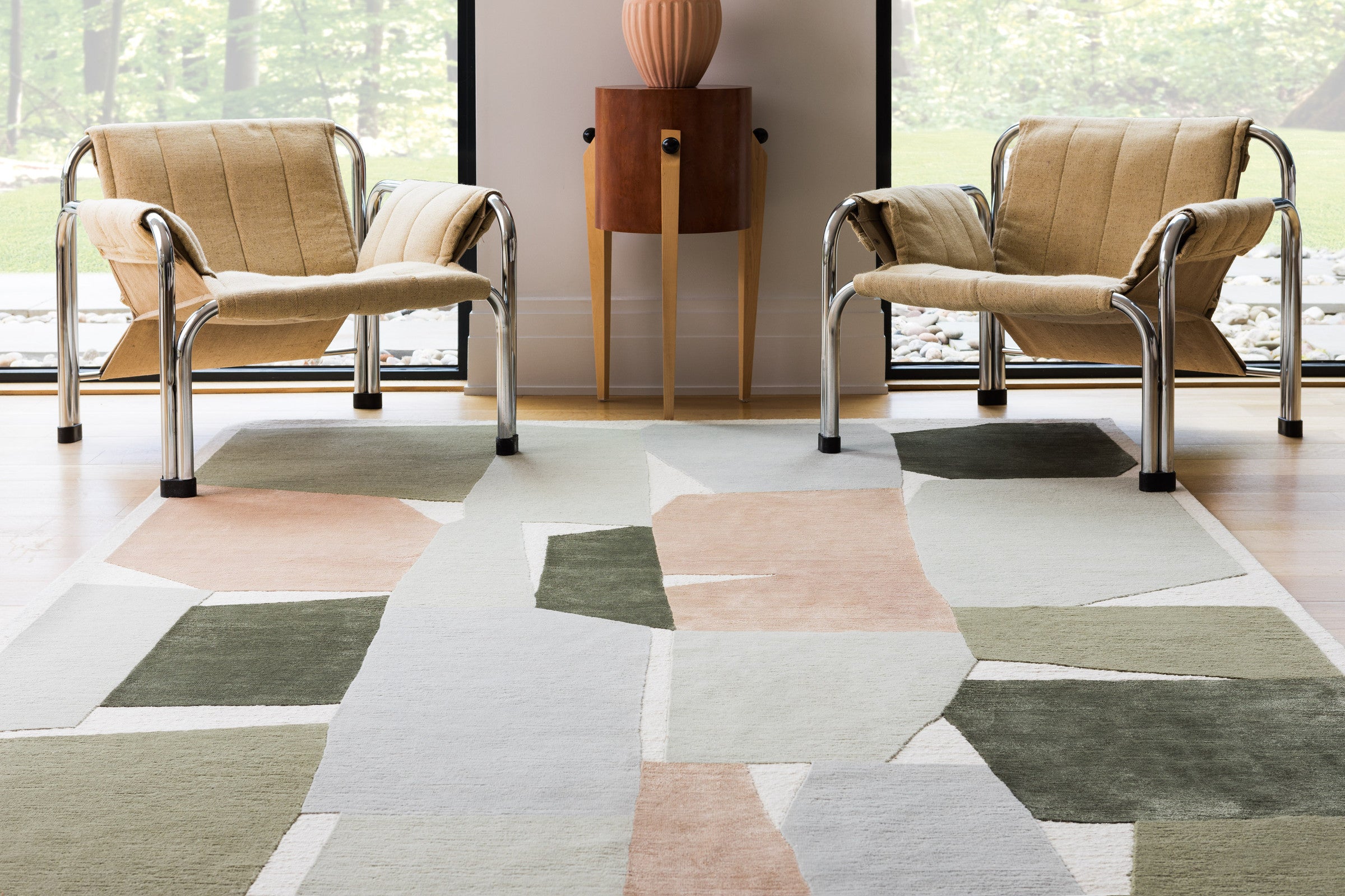 Atelier Cubique Luxury Silk Rug