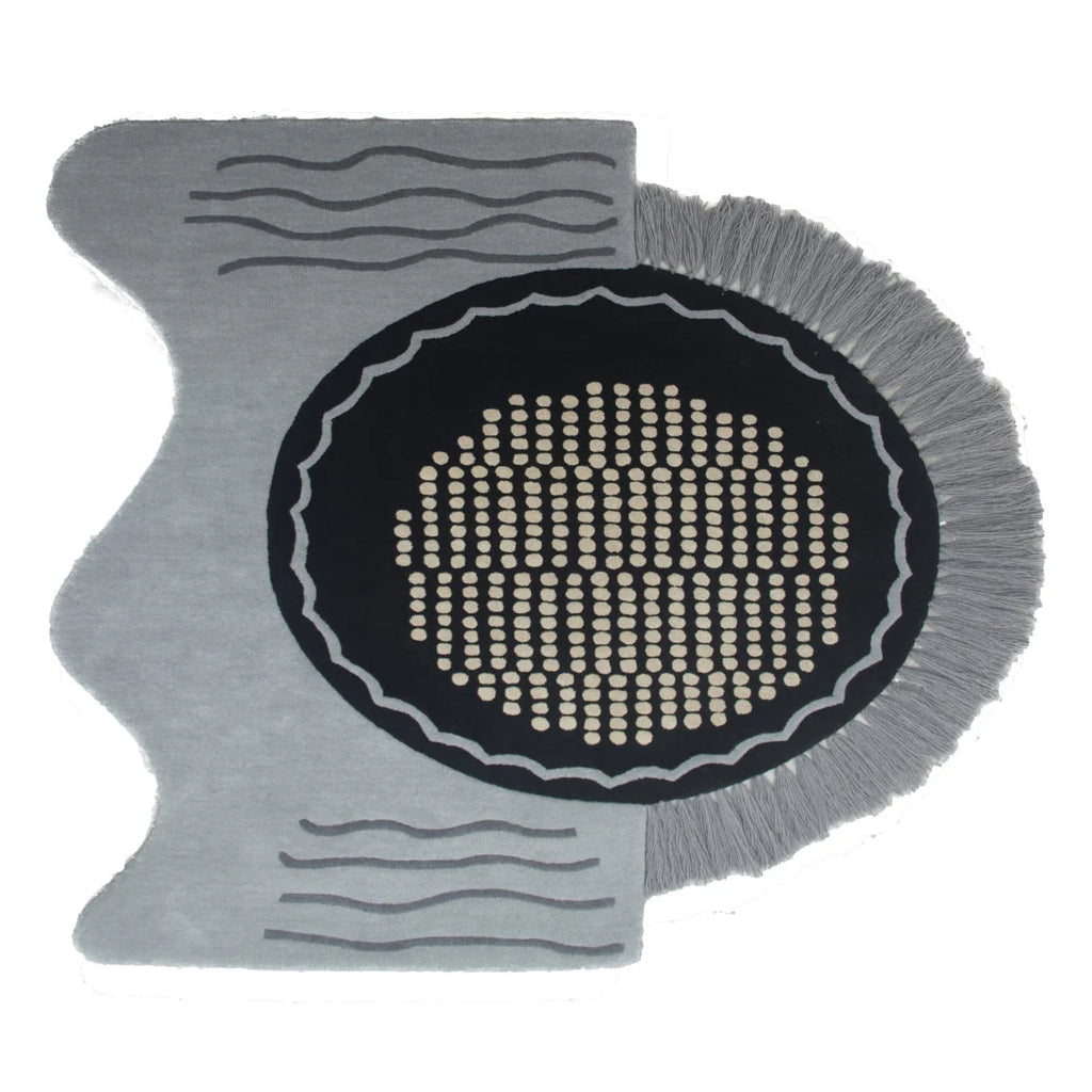 Ash Crest Fringe Detail Rug