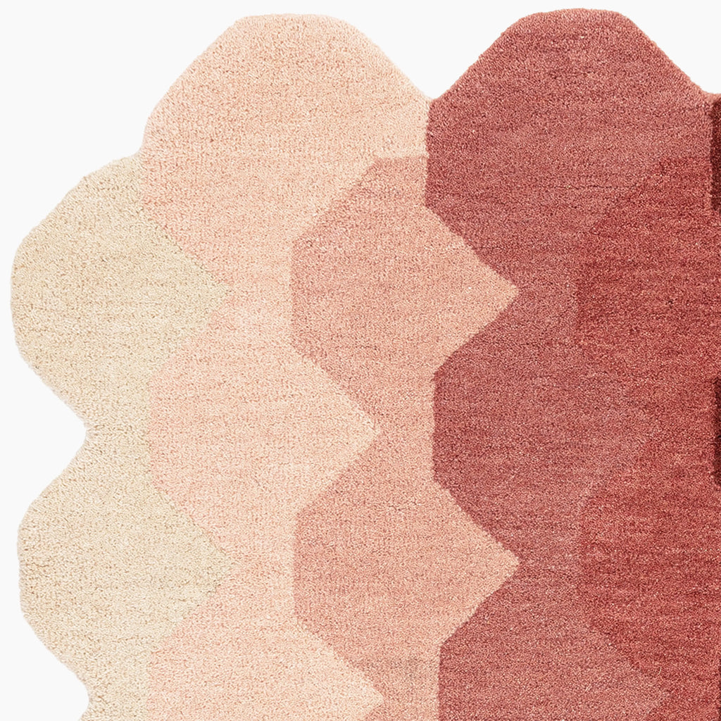 Blush Mosaic Area Carpet