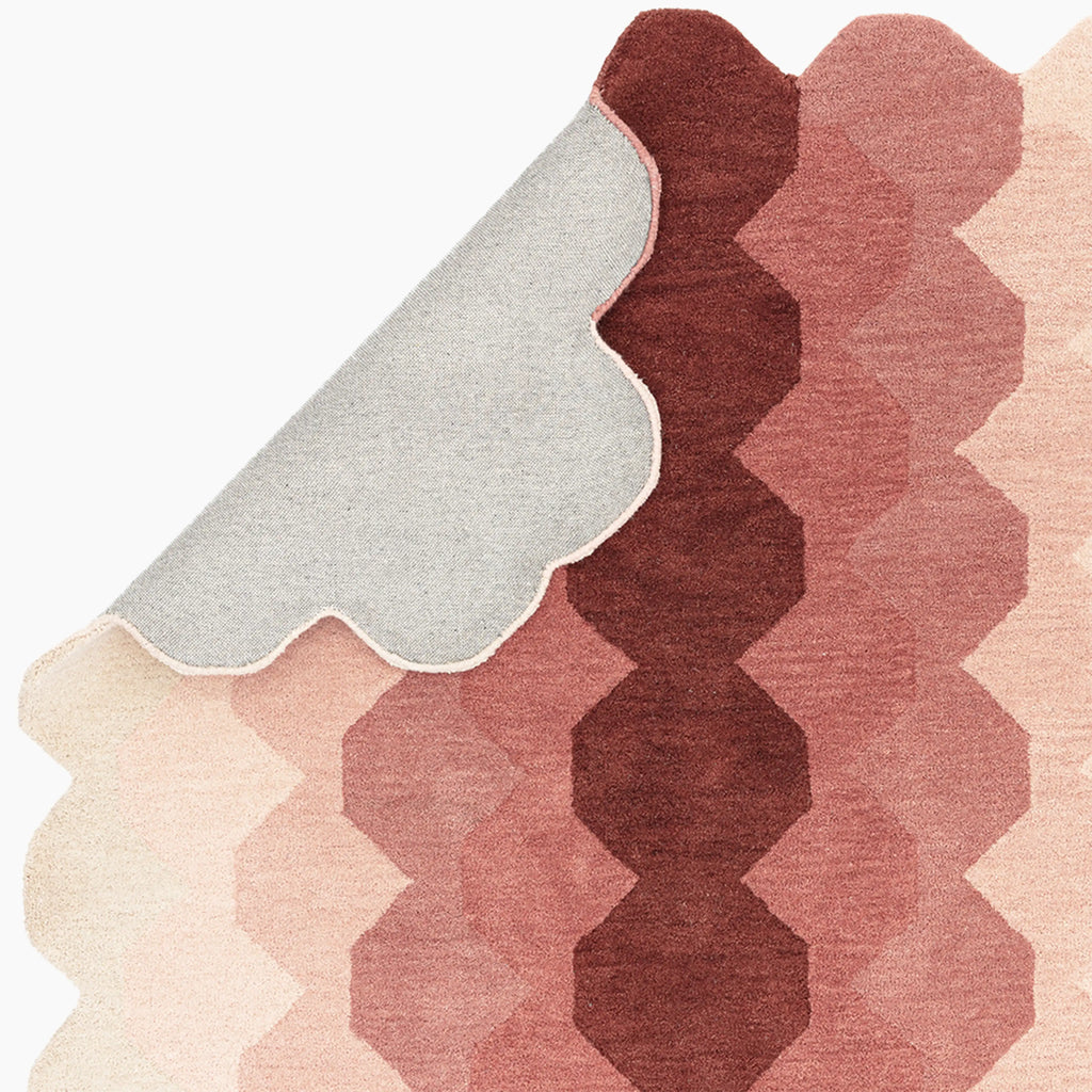Blush Mosaic Area Carpet