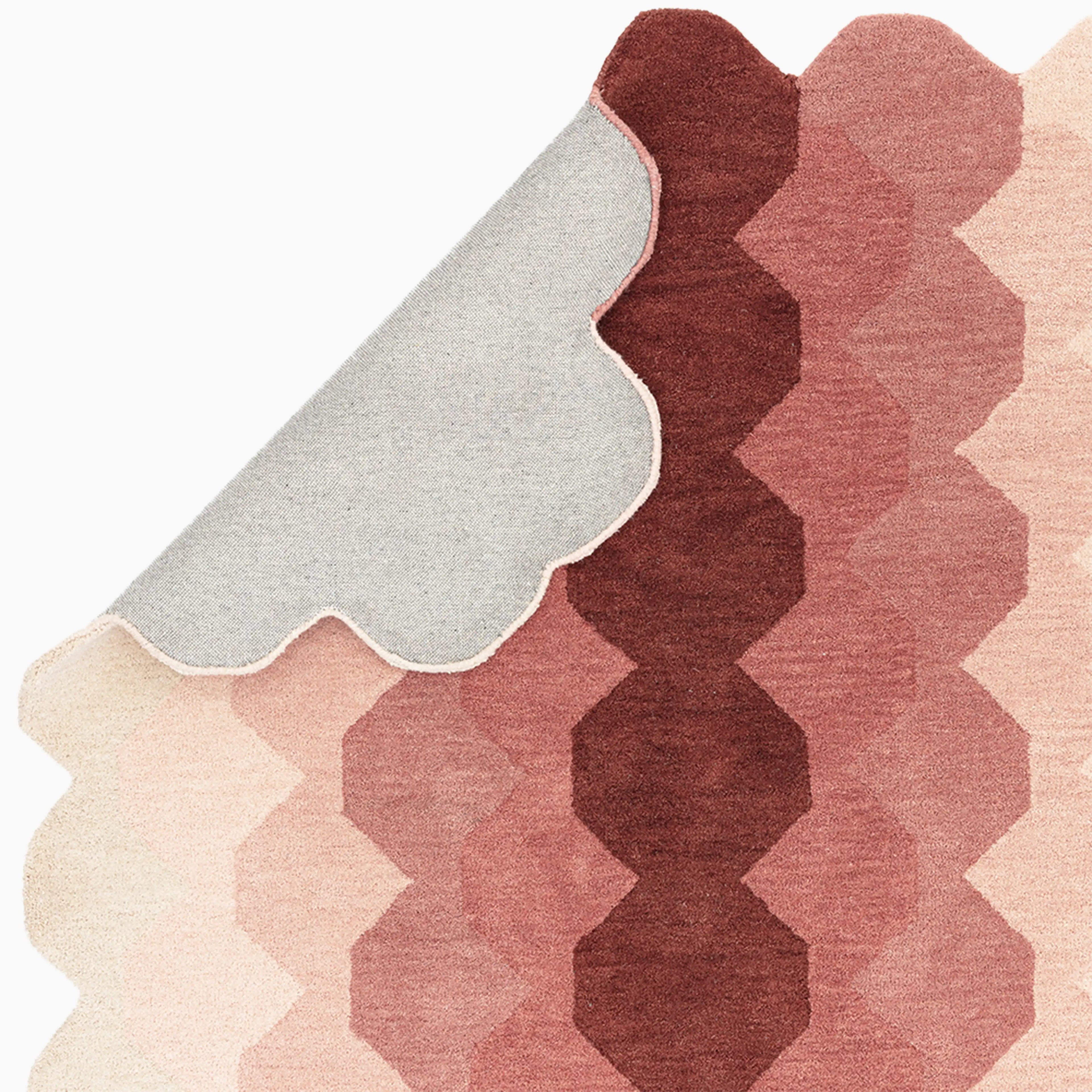 Blush Mosaic Area Carpet