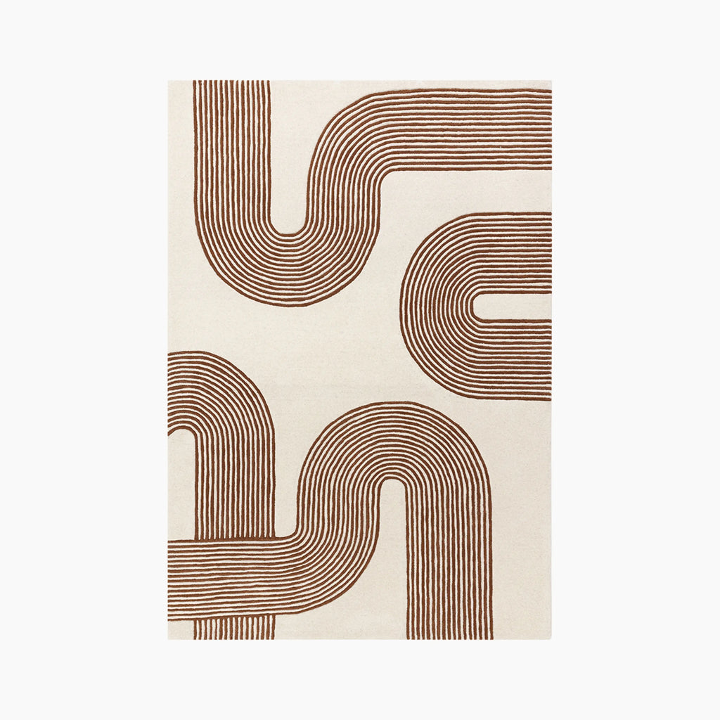 Monoline Flow Wool Rug