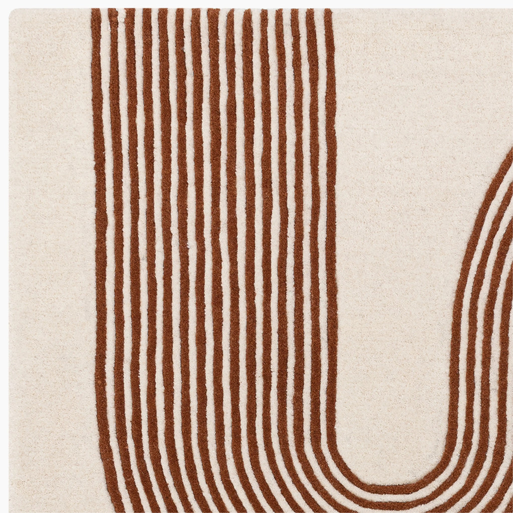 Monoline Flow Wool Rug
