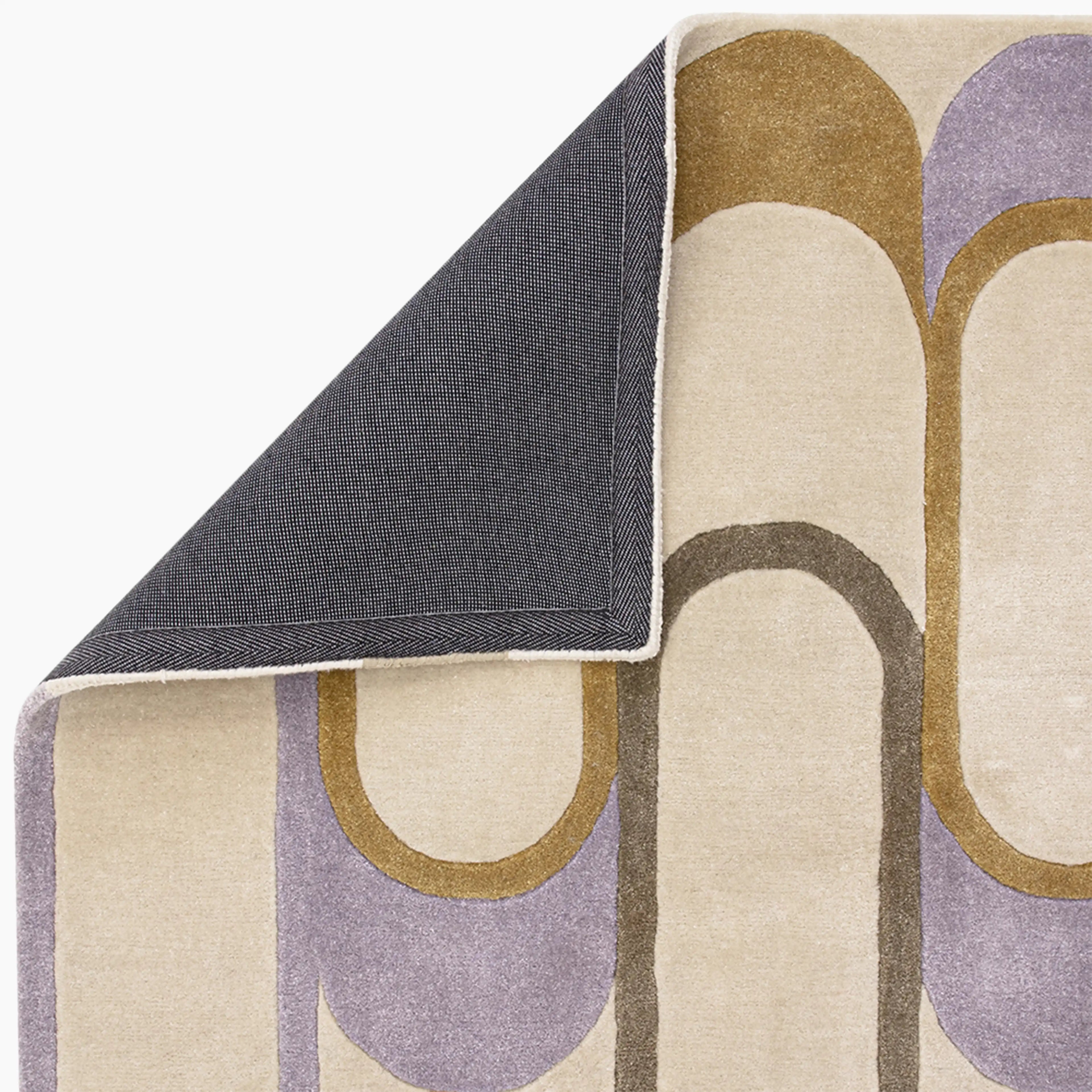Beige Nordic Loop Wool Carpet