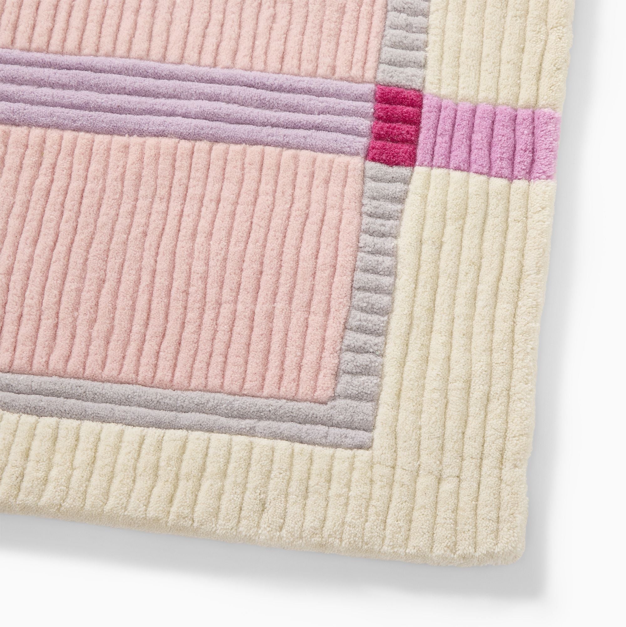 Candy Stripe Wool Rug