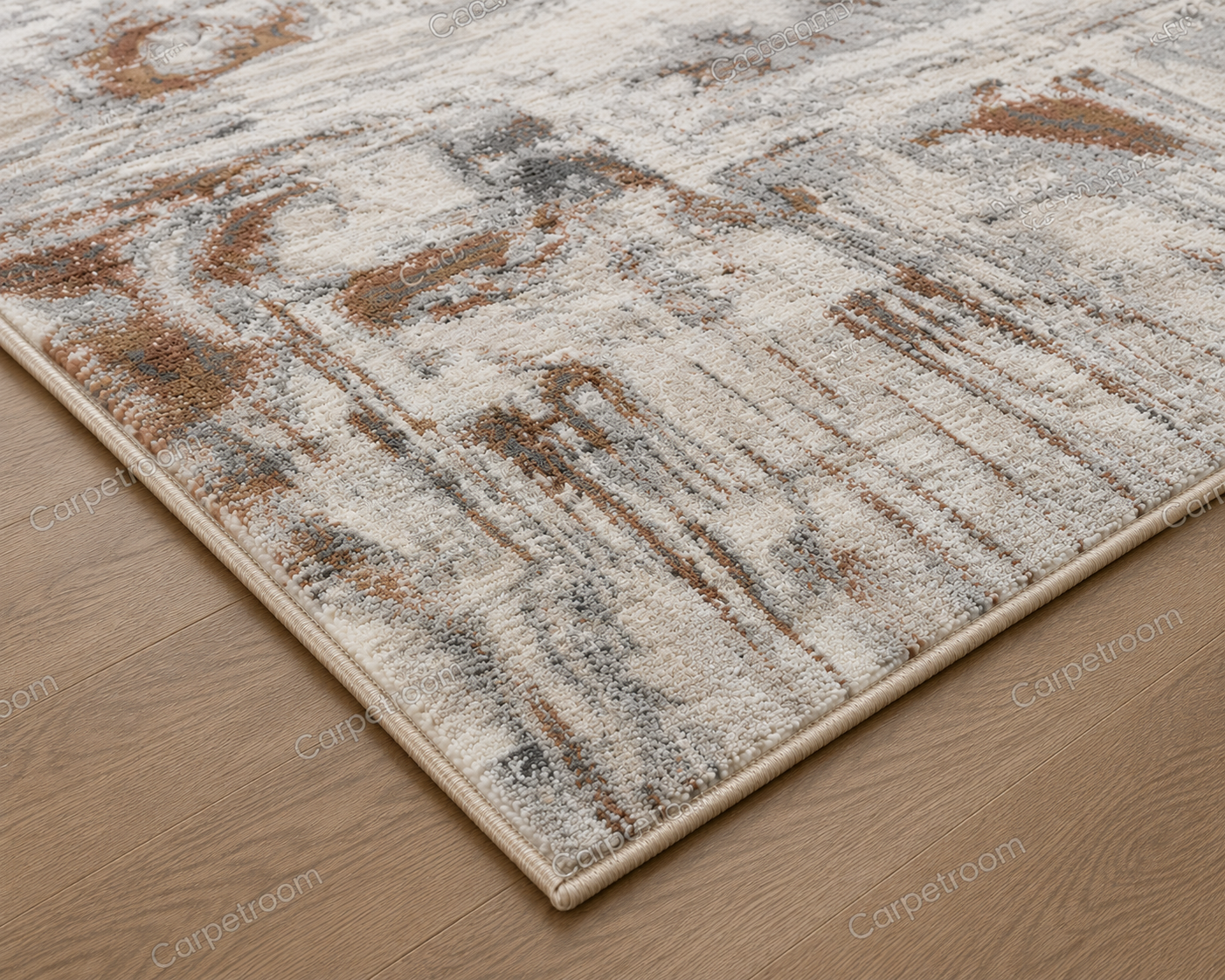 Contemporary Abstract Style in Soft Neutral Colors