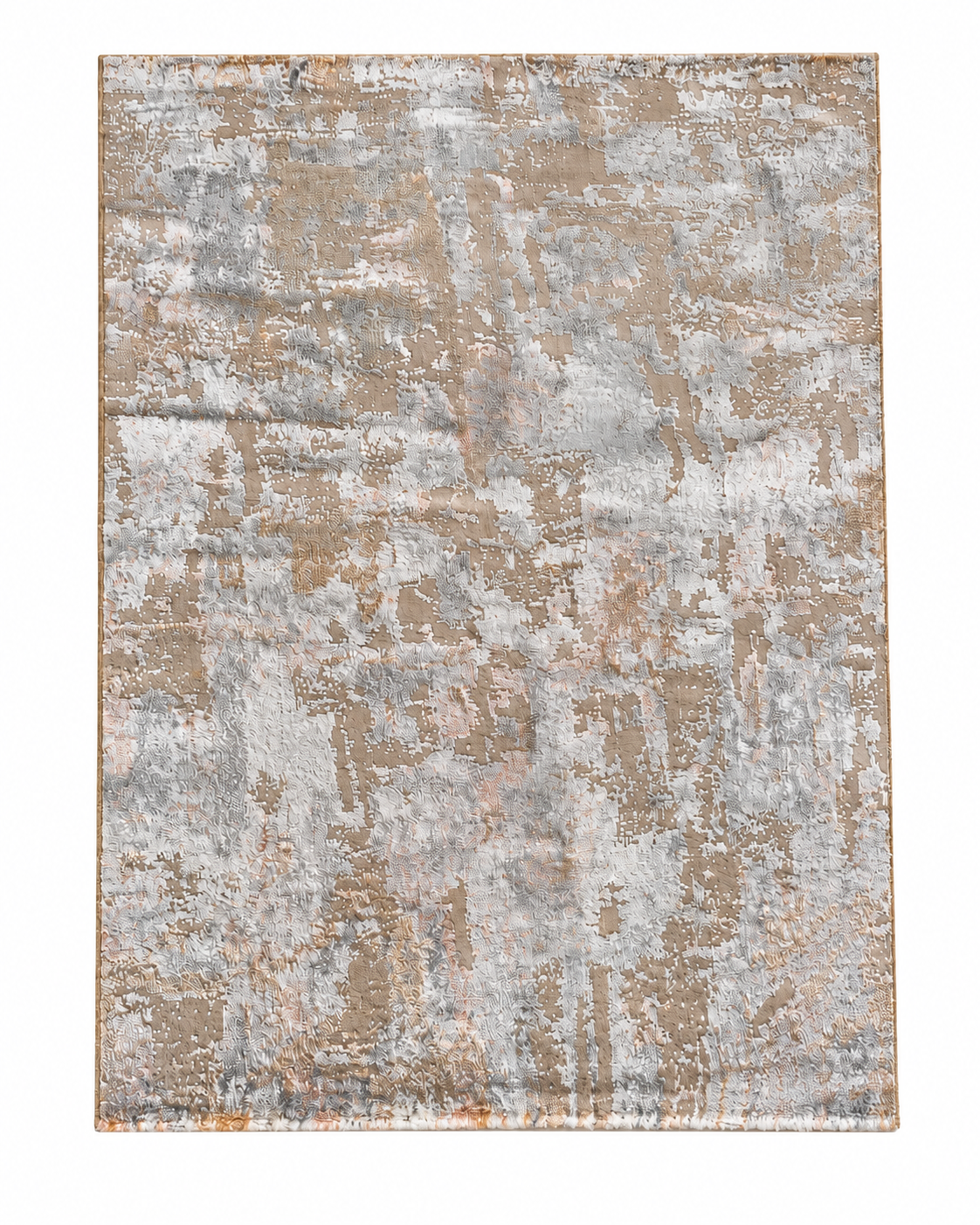 Contemporary Distressed Look Carpet
