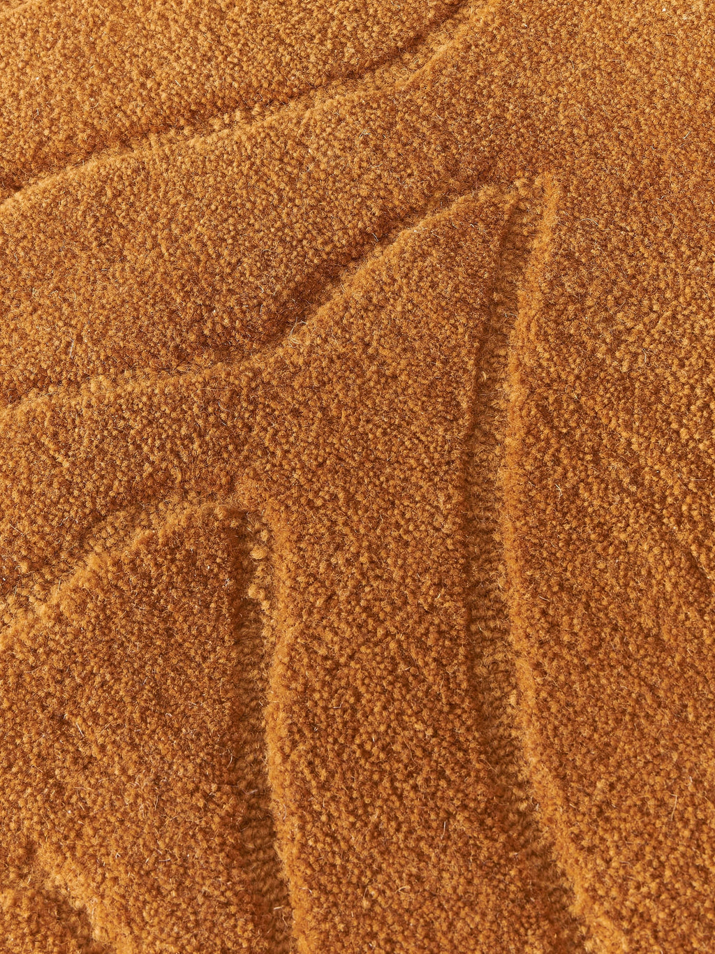 Terracotta Contemporary Round Carpet