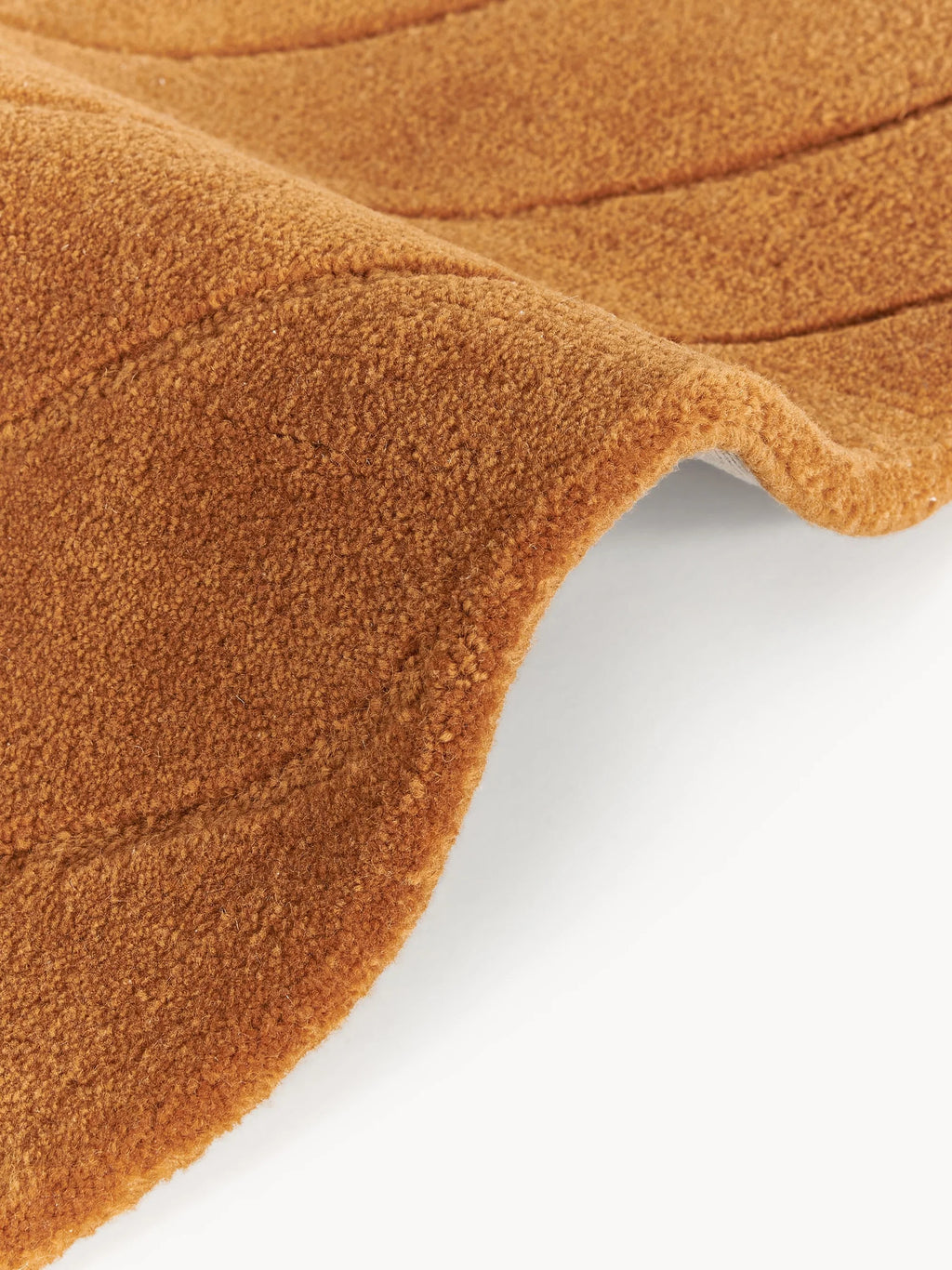 Terracotta Contemporary Round Carpet