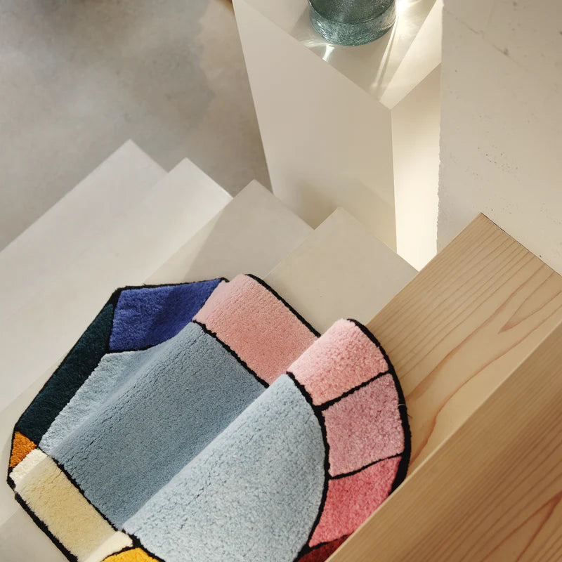 Bold Architectural Arch Rug