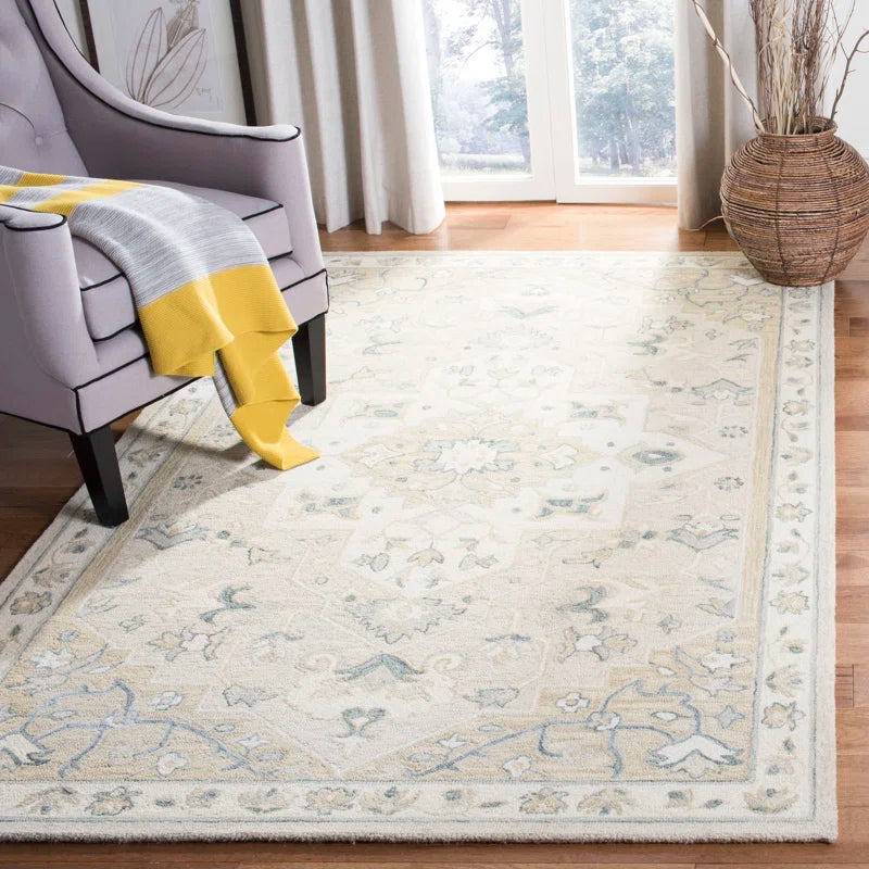 Luxury Ivory Area Rug