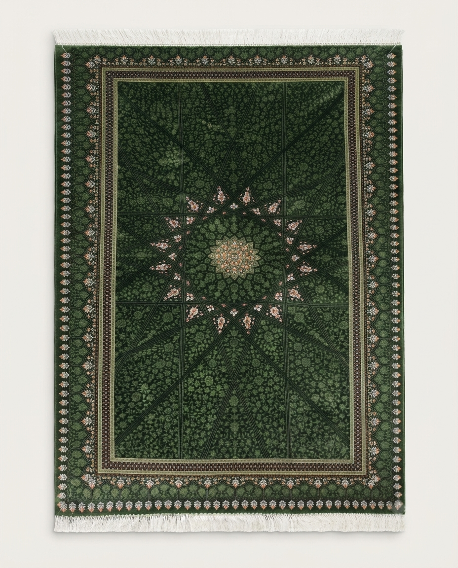 The Emerald Star Garden Carpet