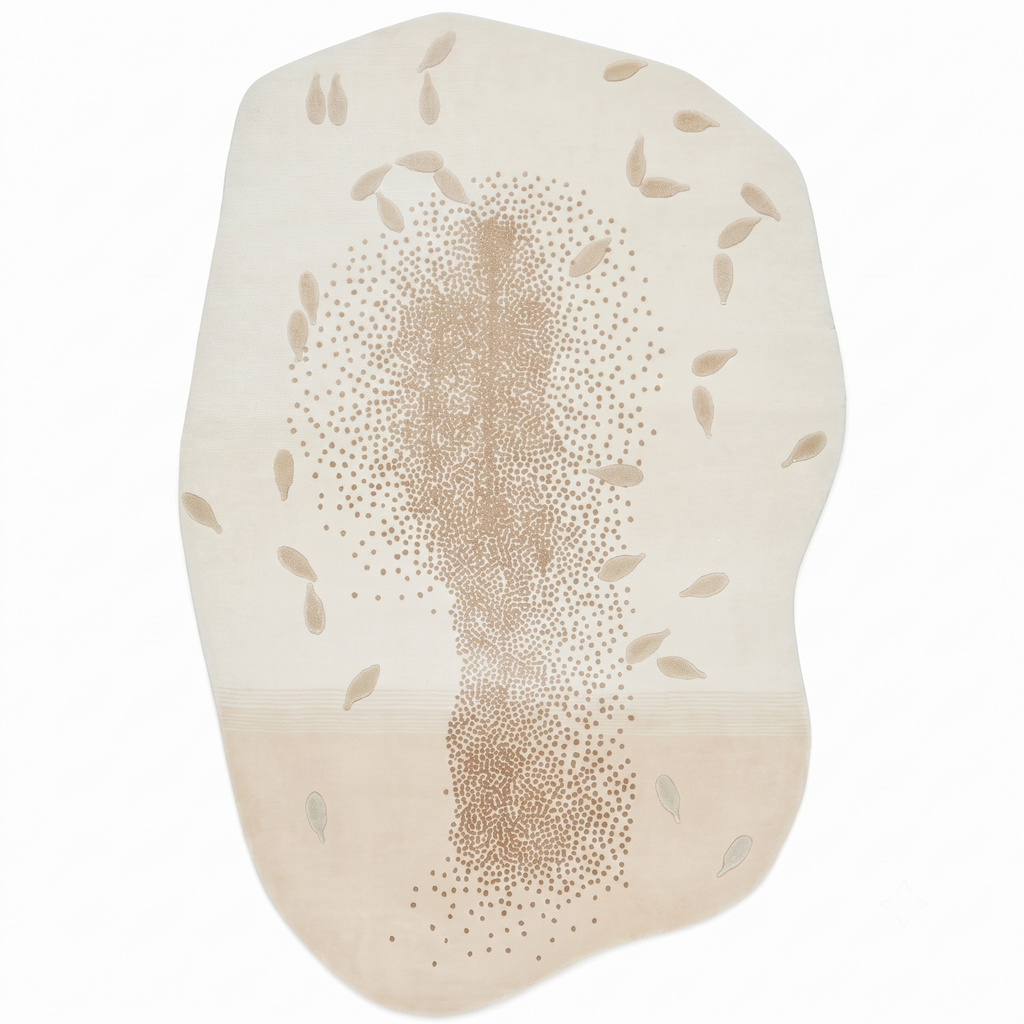 Drifting Seeds Wool Rug