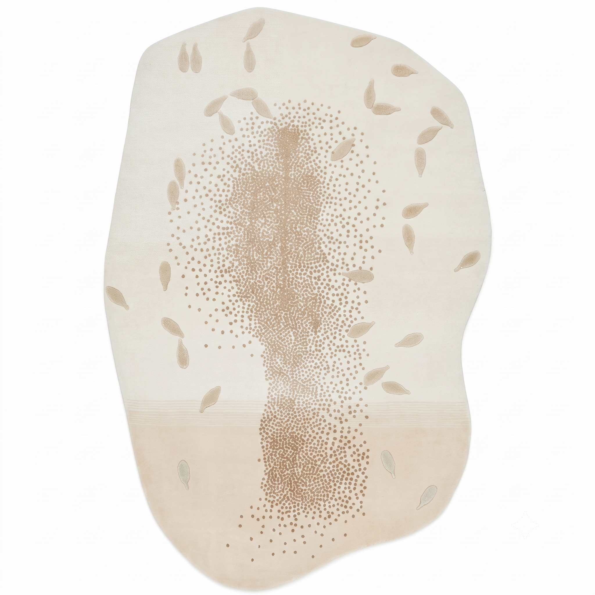 Drifting Seeds Wool Rug