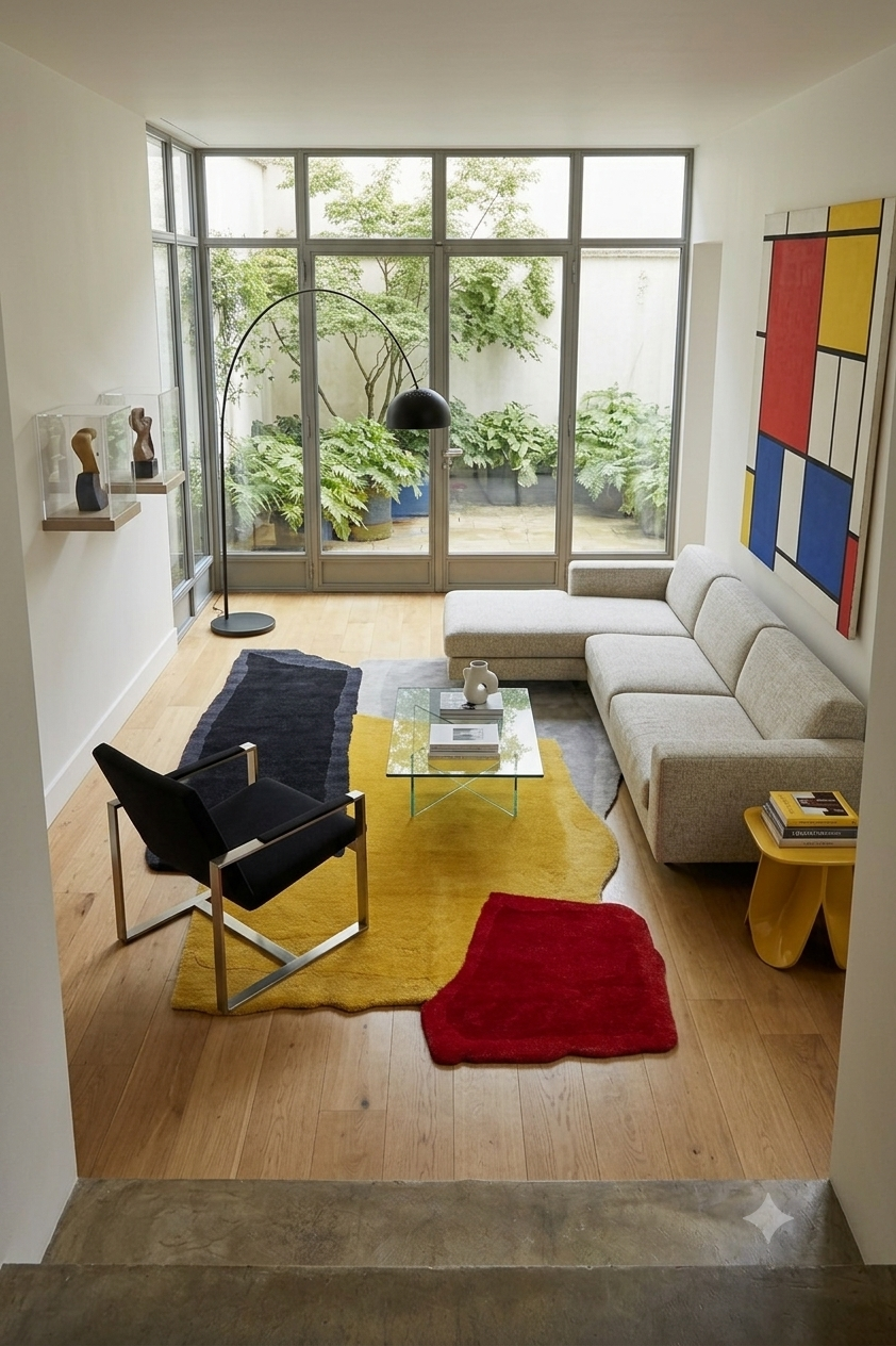 The Expressionist Form Hand Tufted Rug