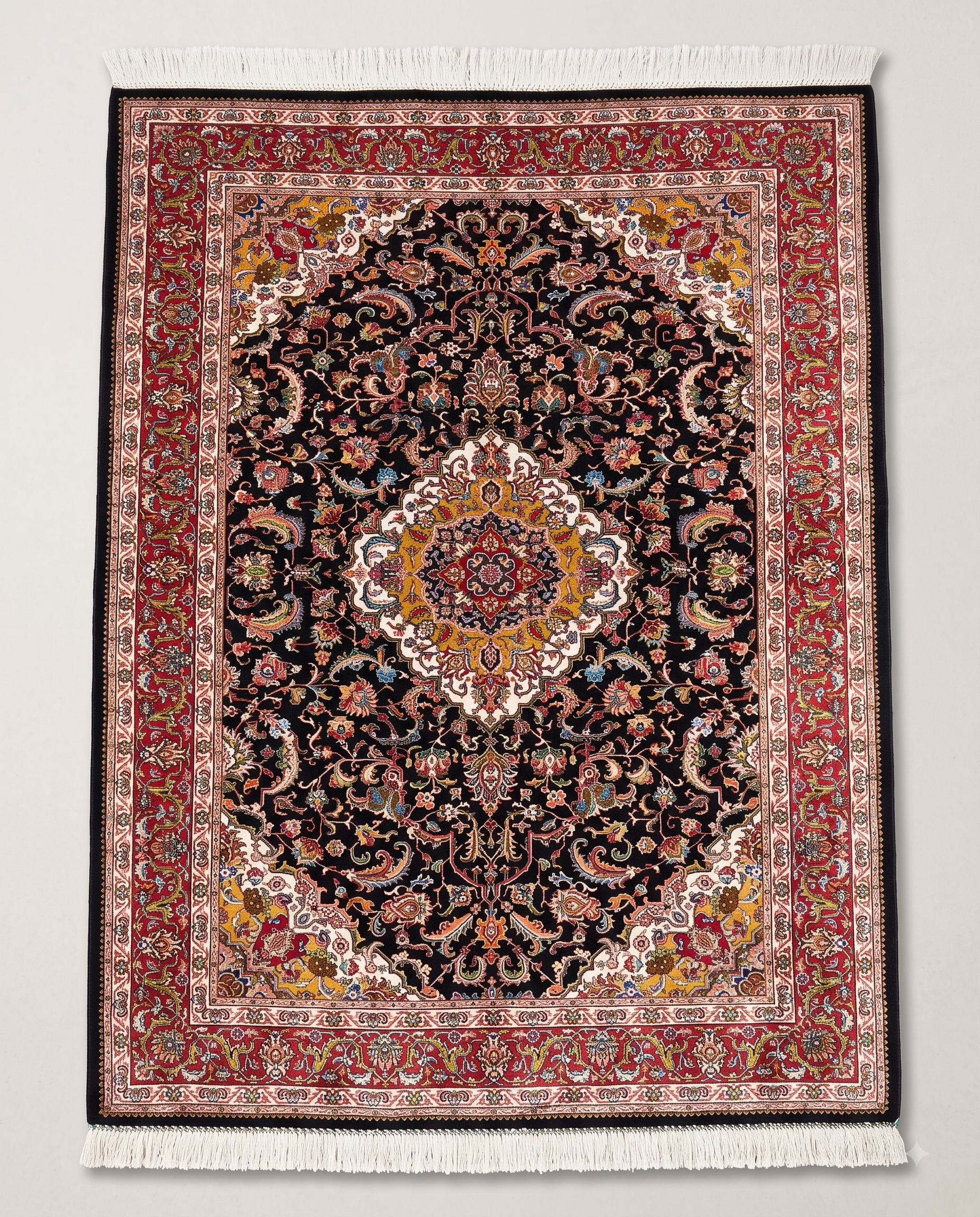 Timeless Royal Black Palace Carpet
