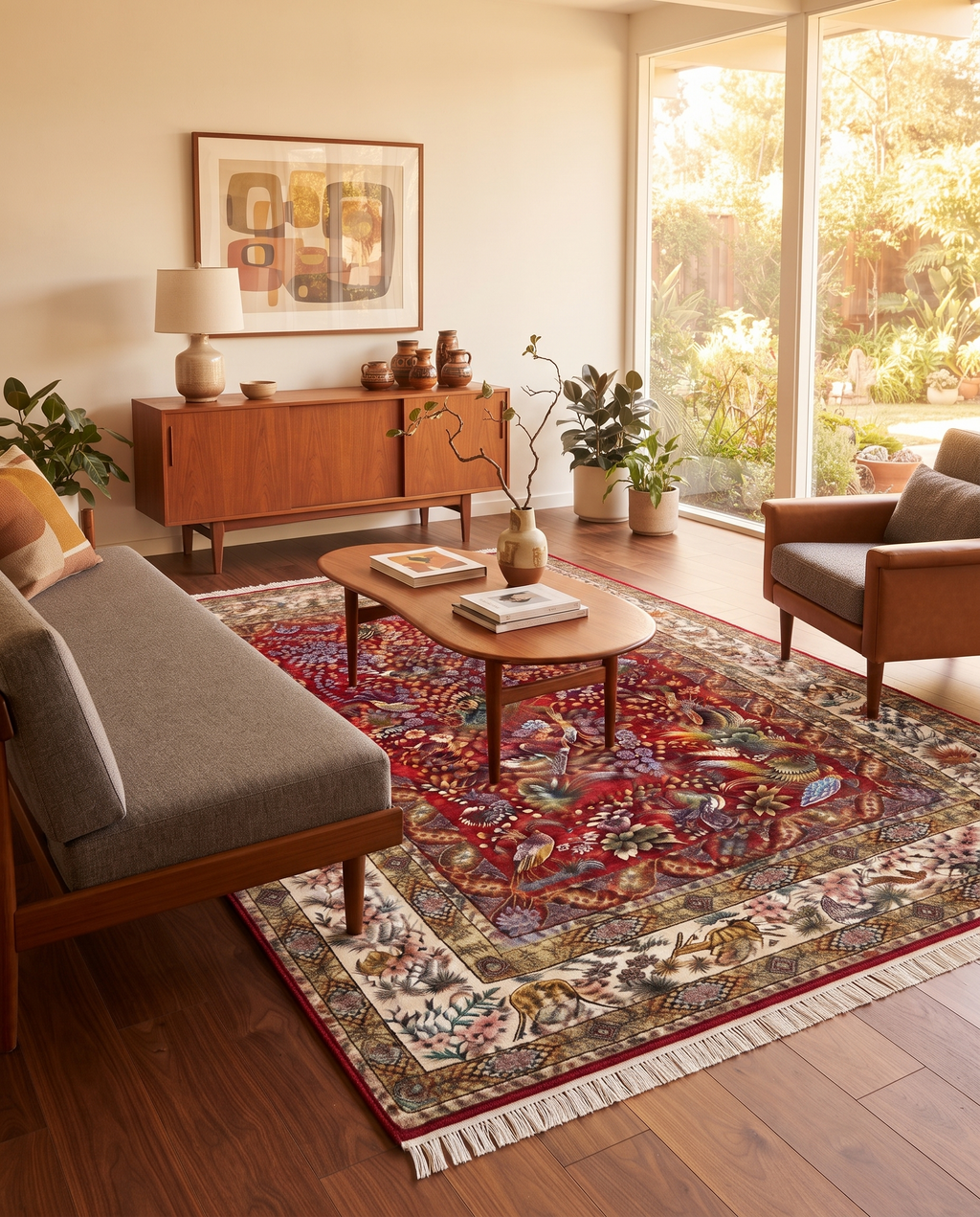 The Ruby Royal Garden Carpet