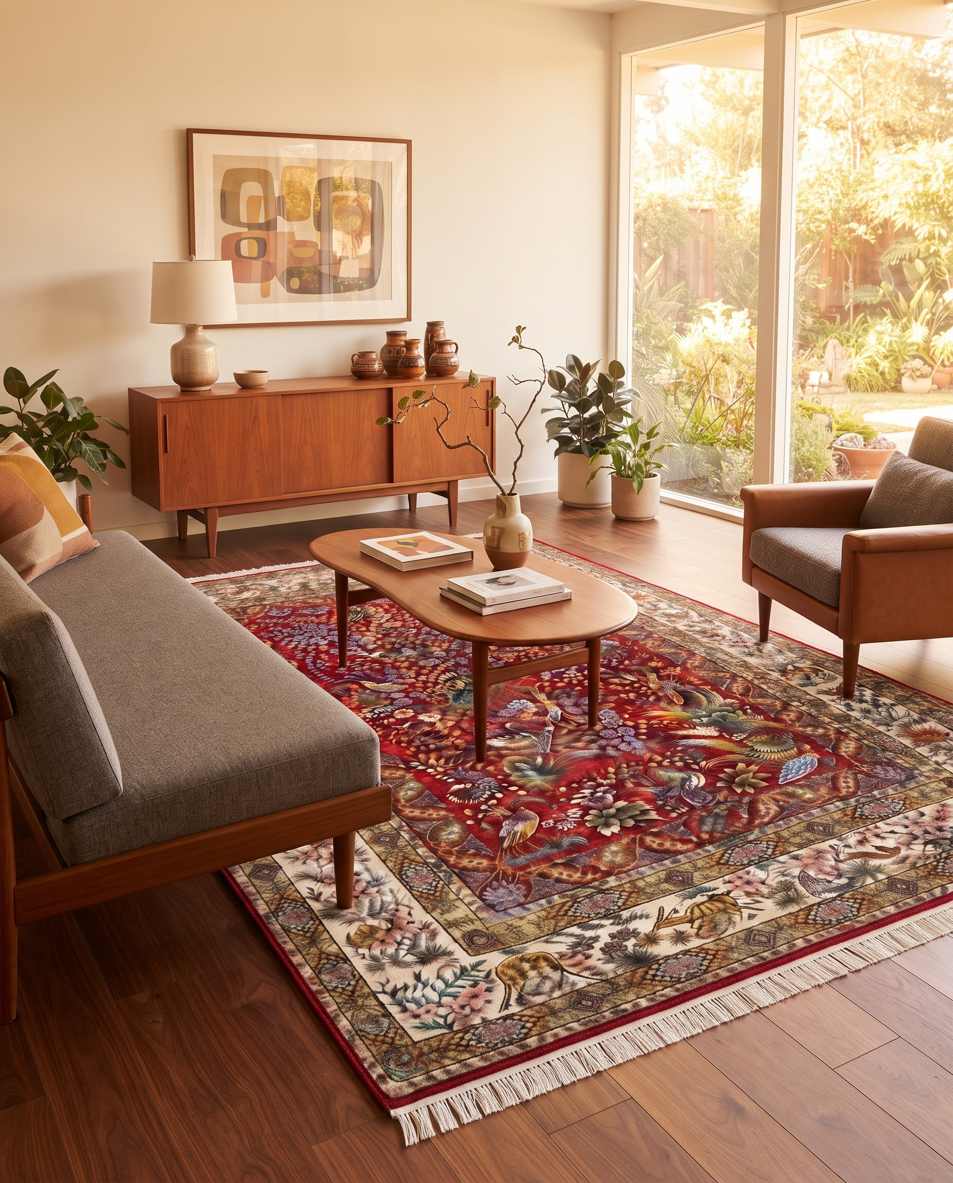 The Ruby Royal Garden Carpet