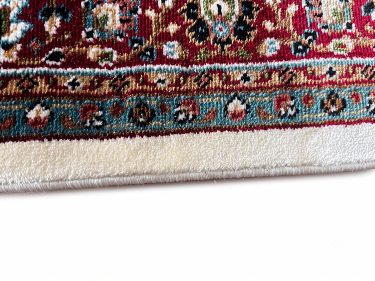 Persian Floral Garden Vintage Wool Rug