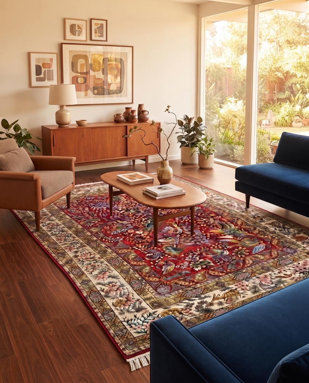 The Ruby Royal Garden Carpet