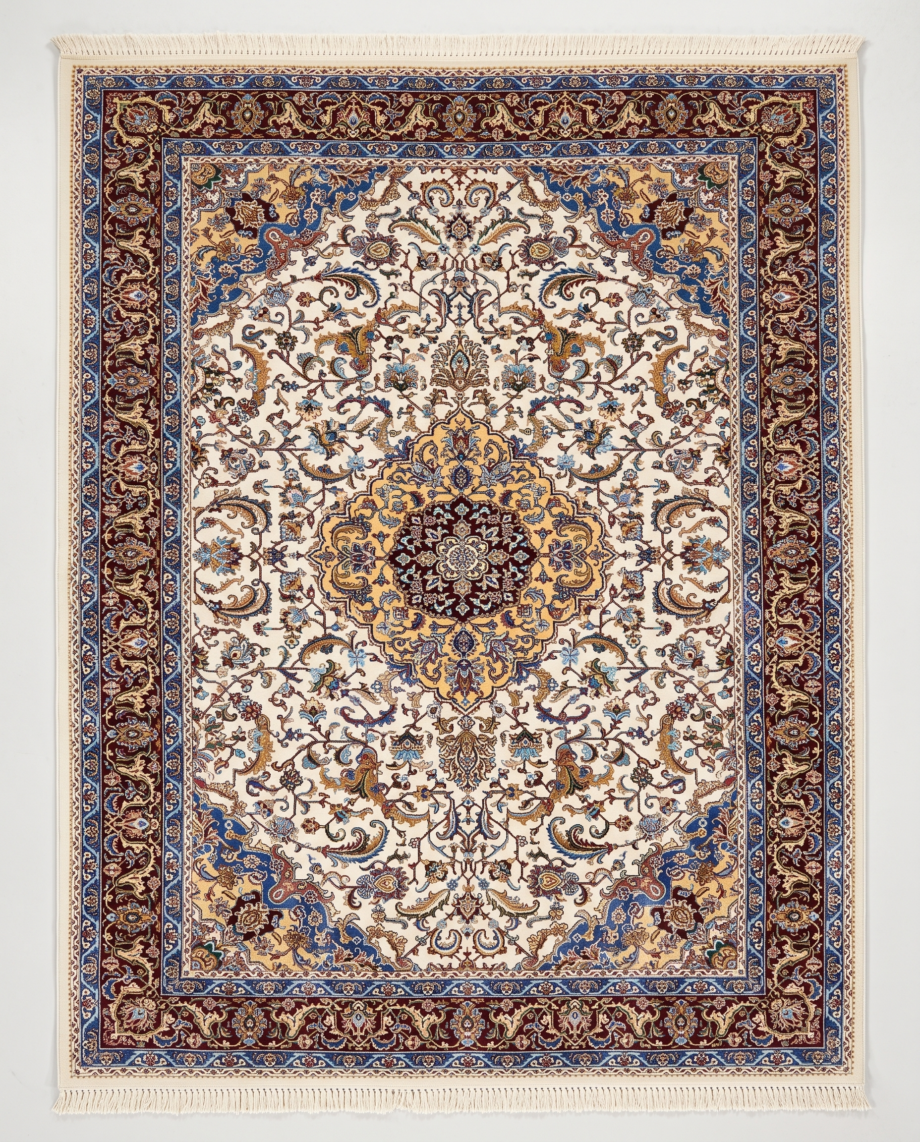 The Regal Saffron Crown Carpet
