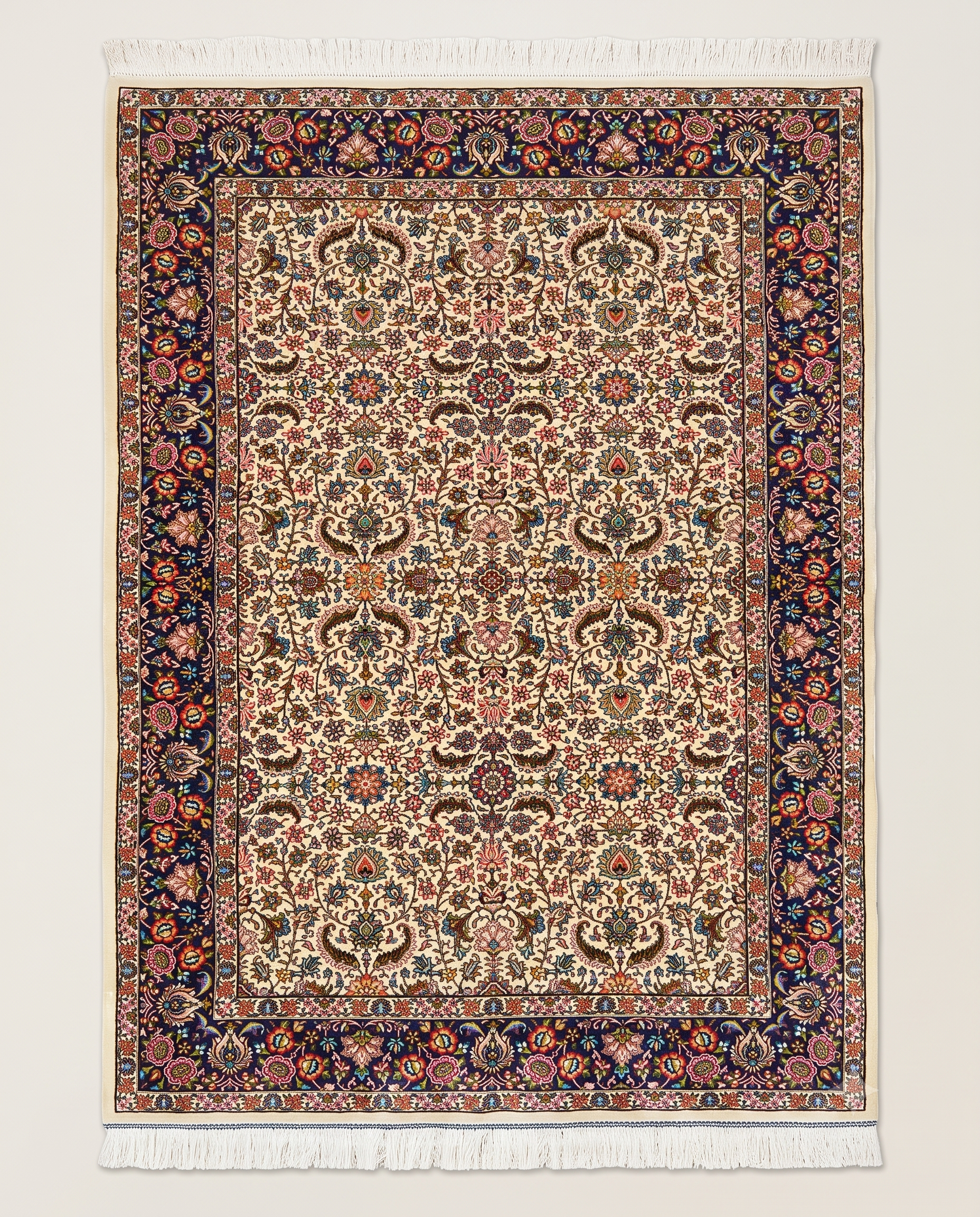 Ivory Imperial Blossom Carpet