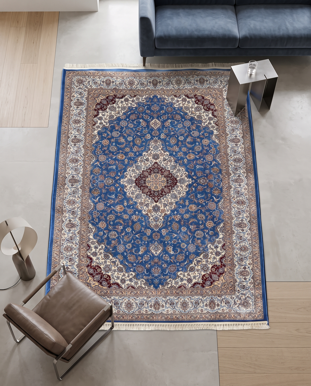 Sapphire Royal Medallion Carpet