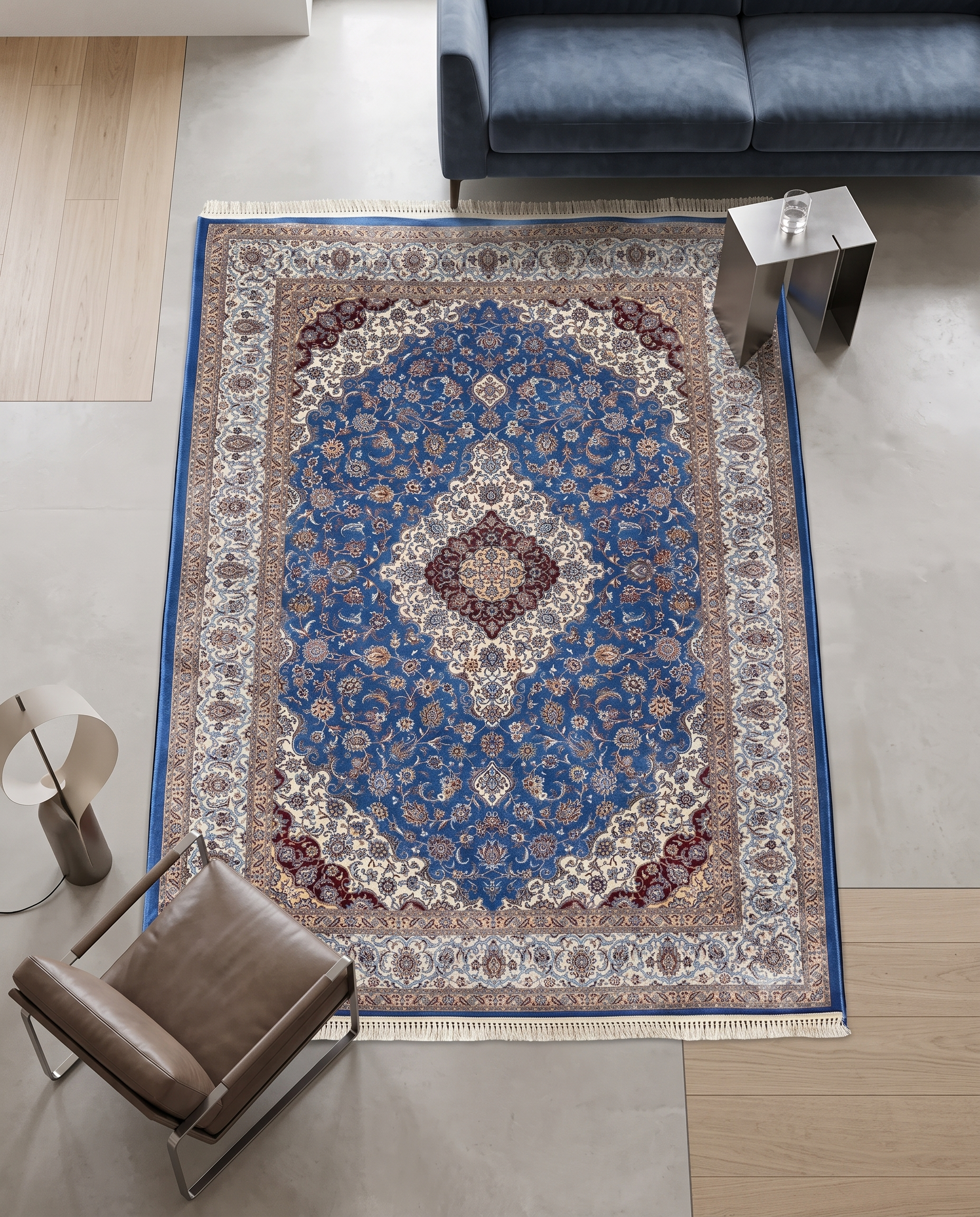 Sapphire Royal Medallion Carpet