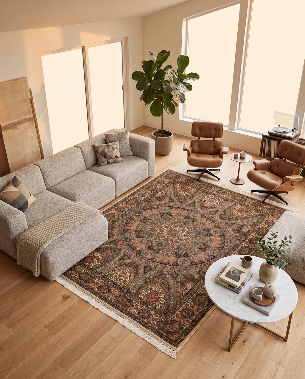 Majestic Star Medallion Palace Rug
