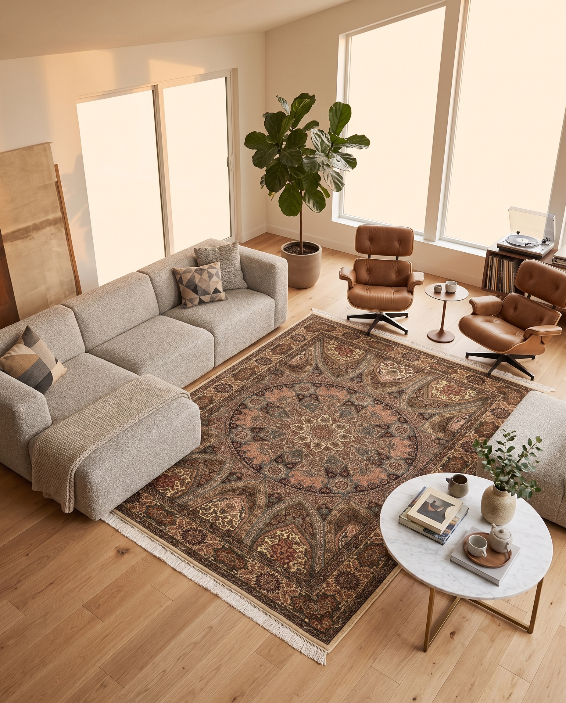 Majestic Star Medallion Palace Rug