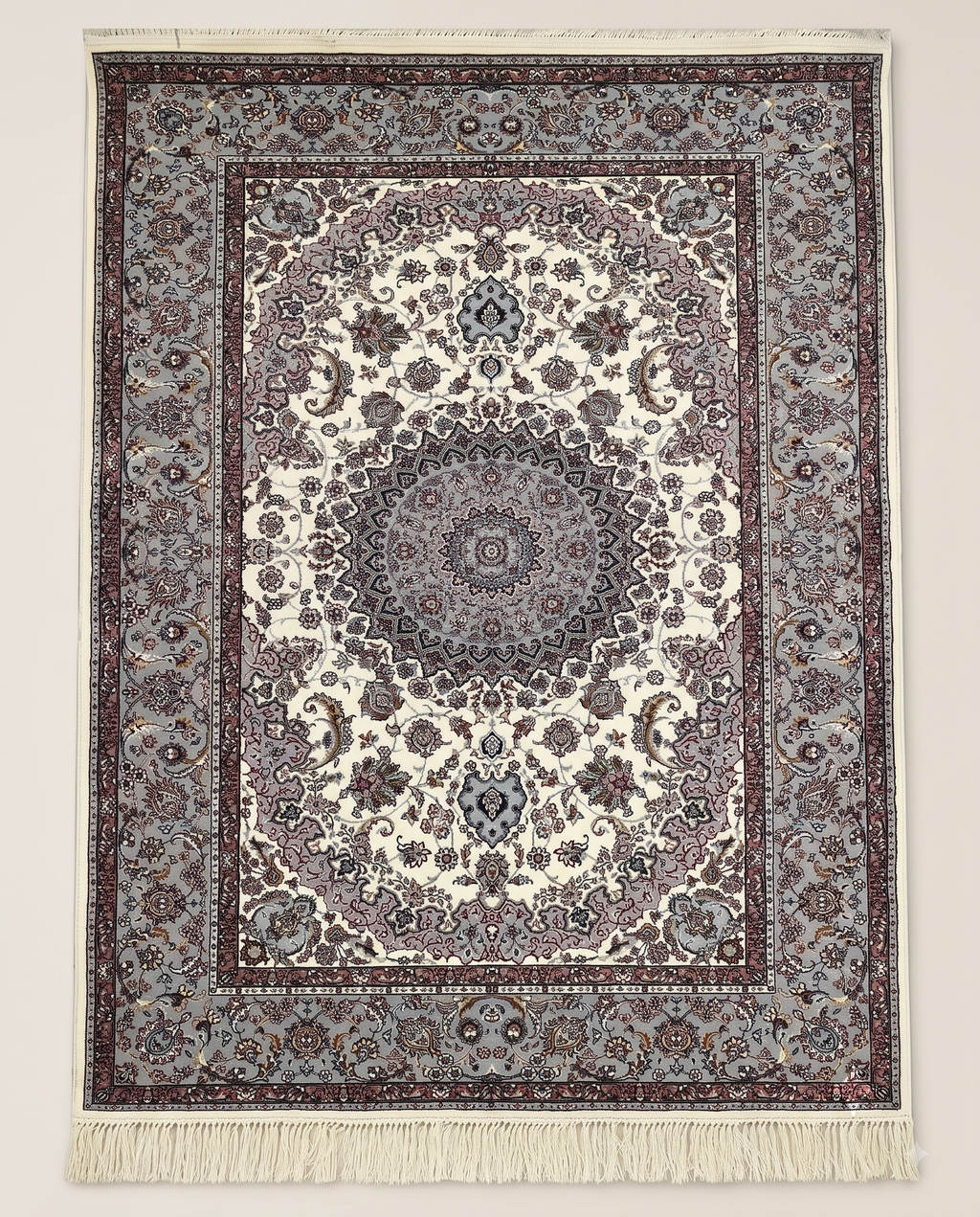 Luxury Irani Living Room Carpet with Soft Vintage Style Design