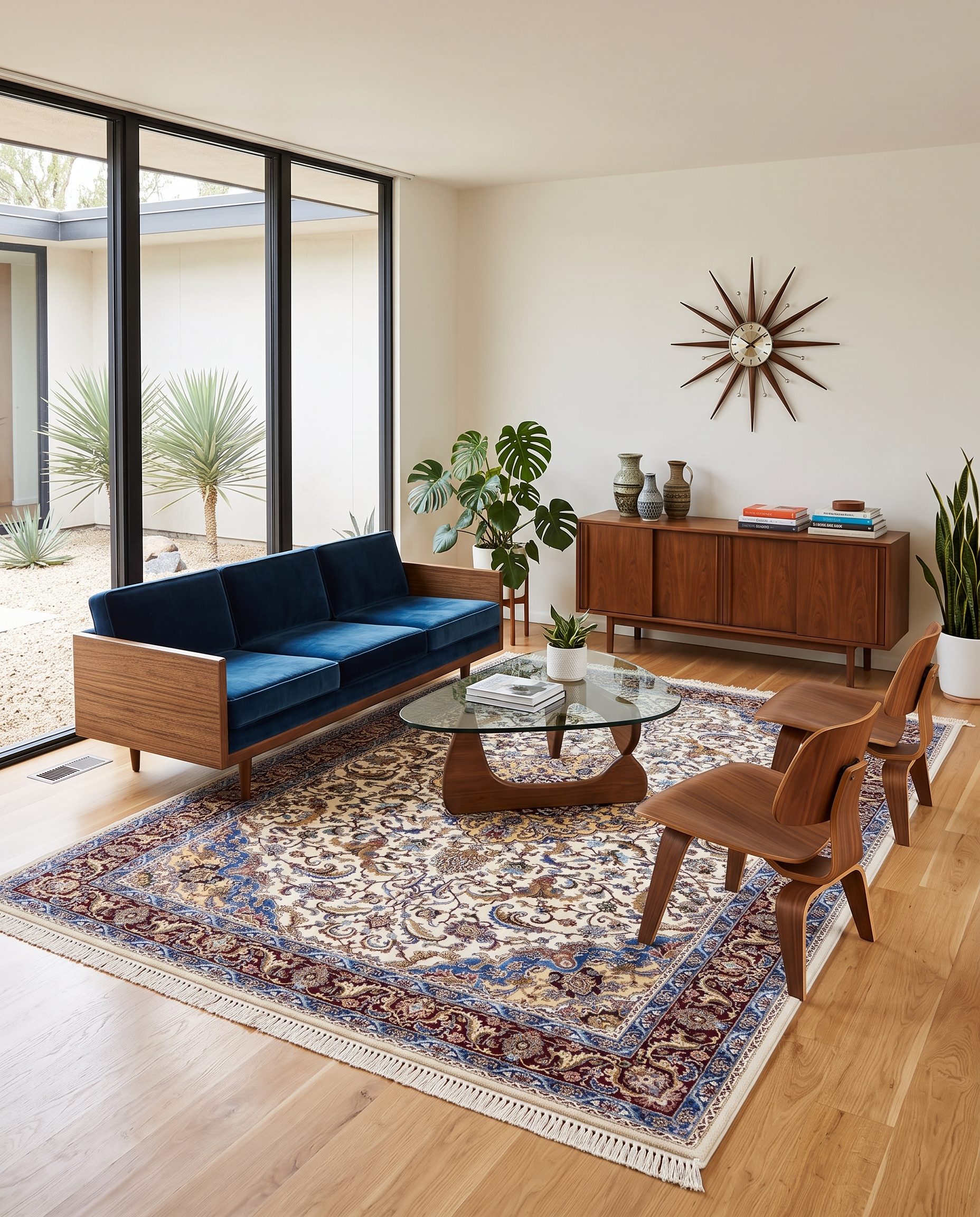 The Regal Saffron Crown Carpet