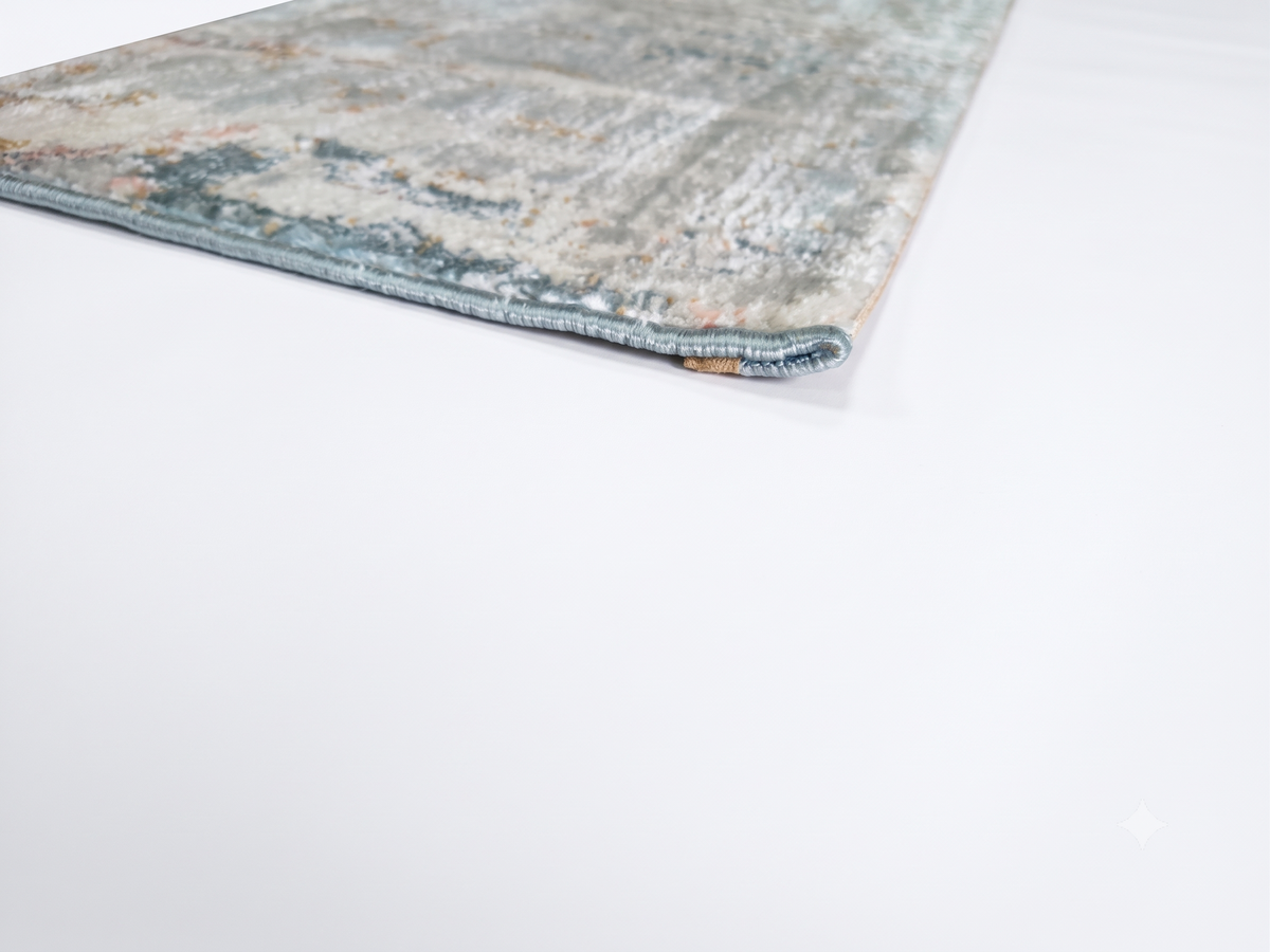 Modern Abstract Distressed Area Rug