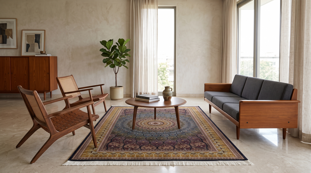 Irani Mosaic Medallion Carpet
