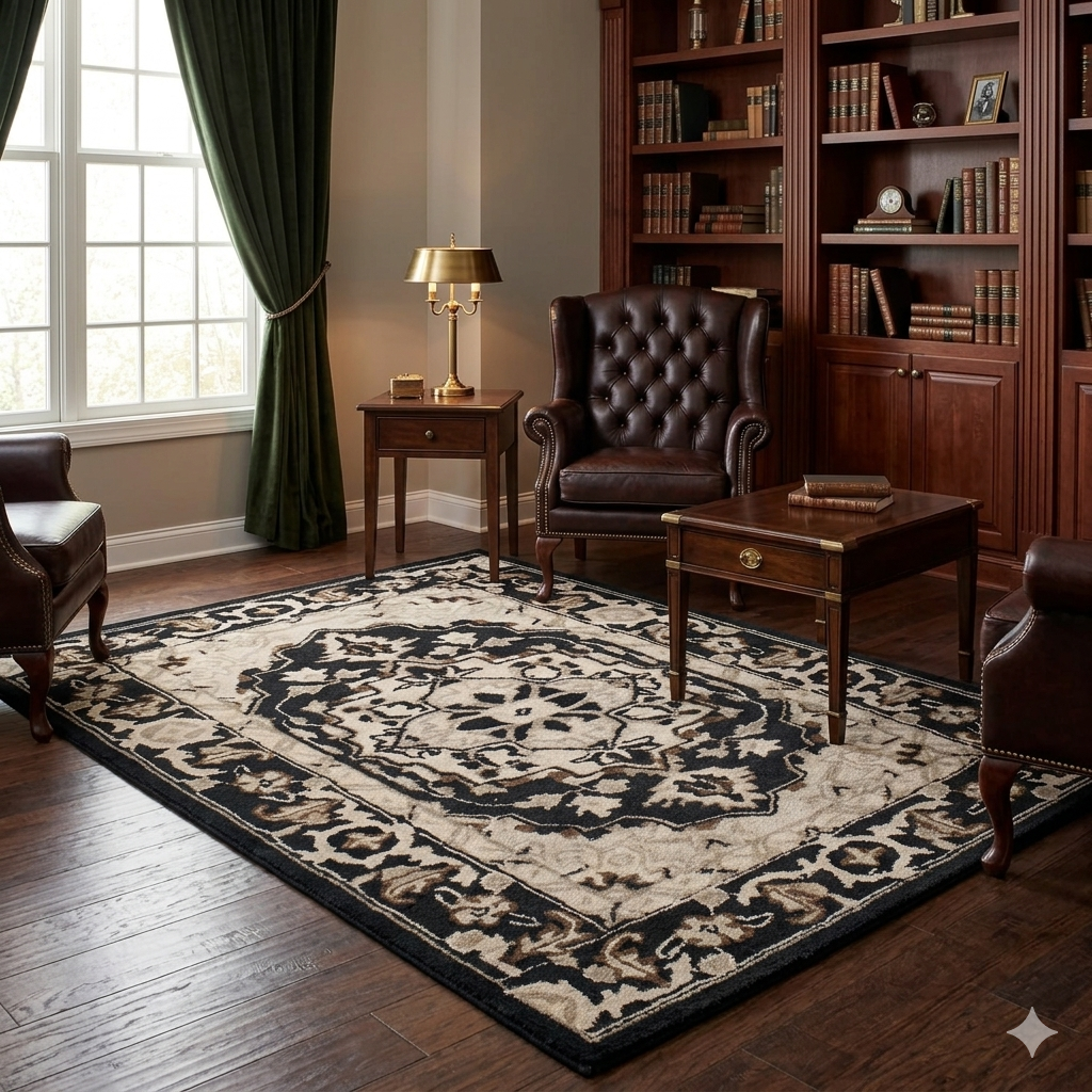 Classic Medallion Oriental Rug