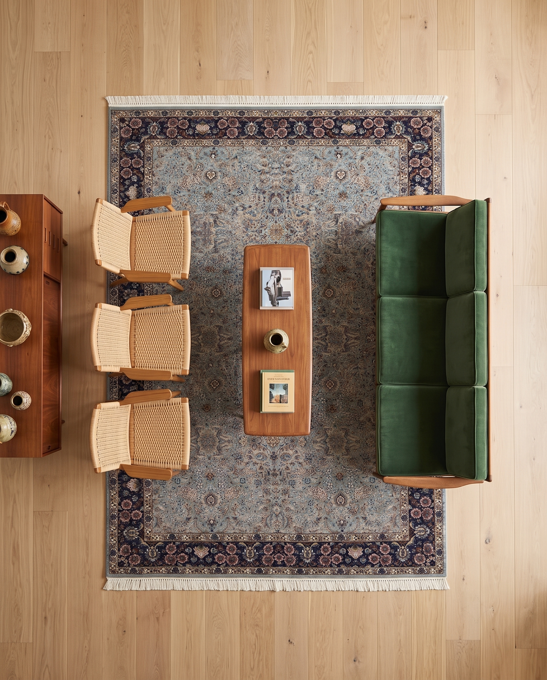 Azure Dynasty Heirloom Carpet