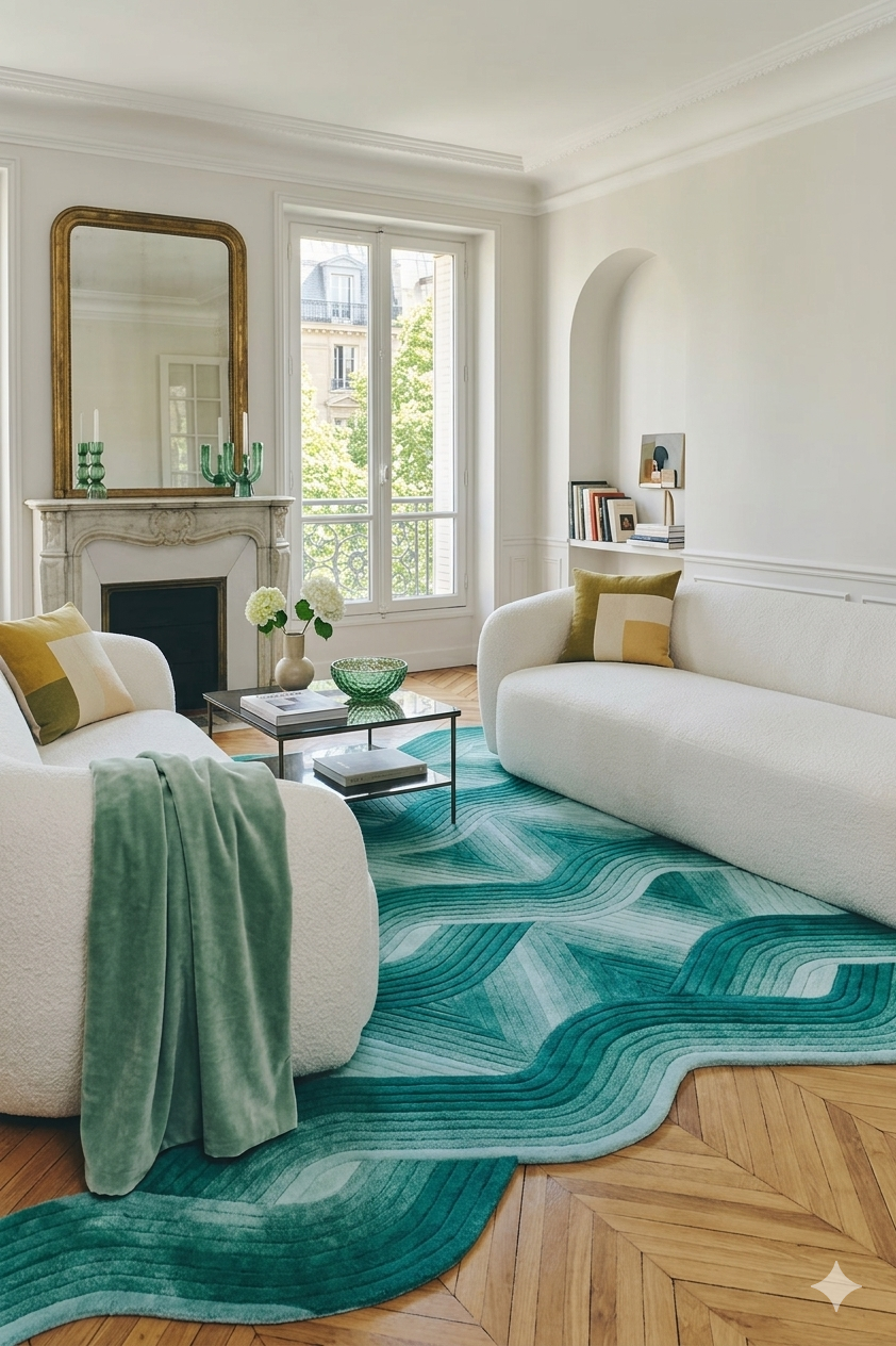 Designer Flow Line Rug
